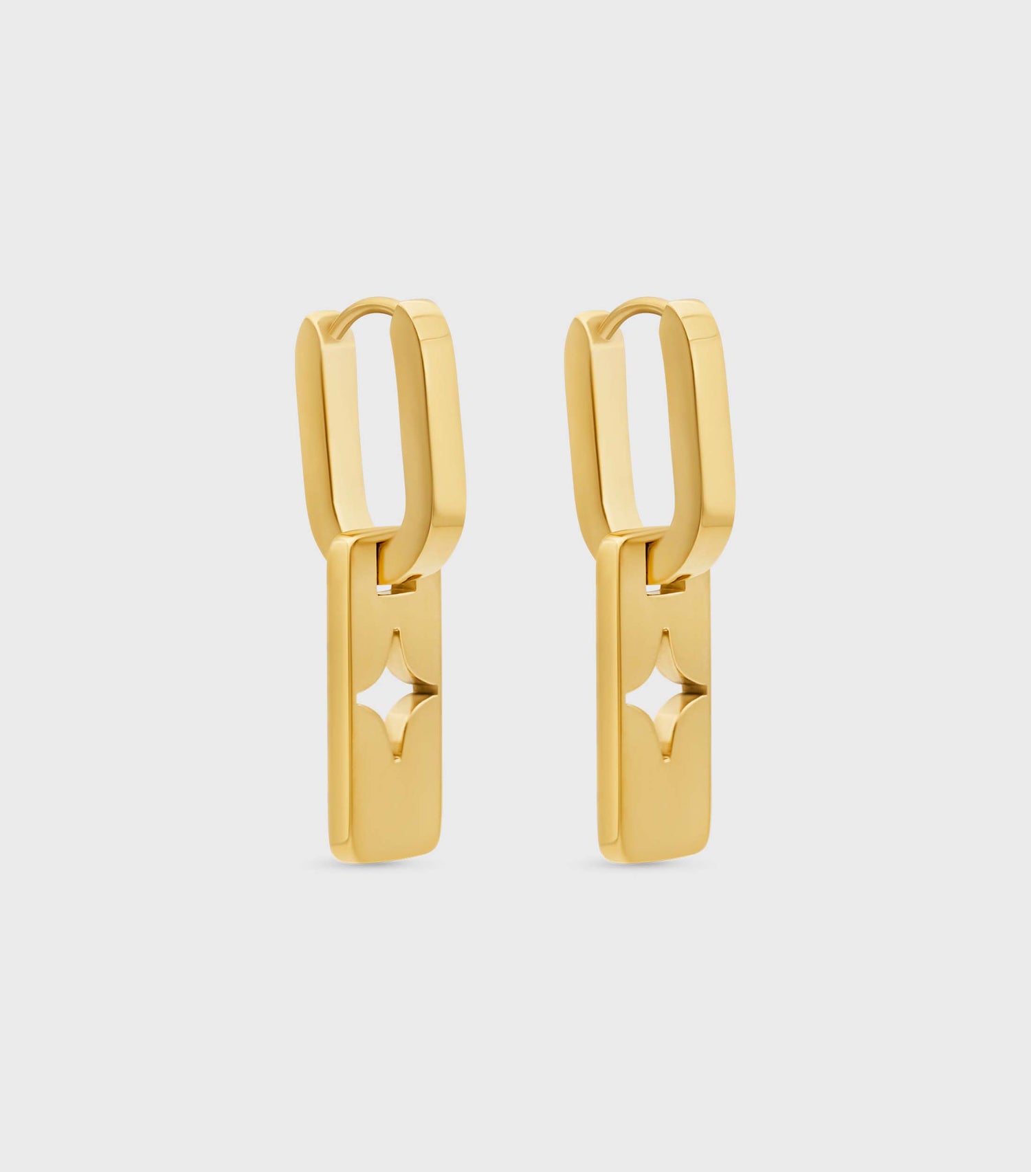 Se-Luna Link Hoop Earrings