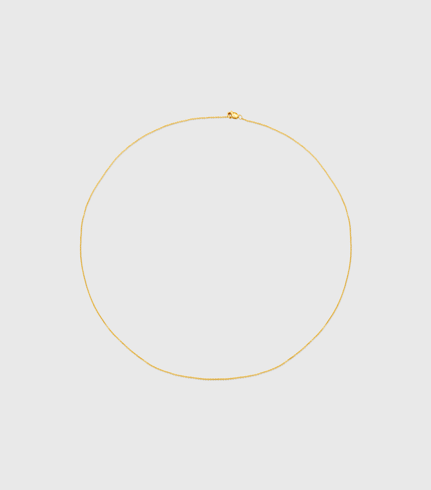 9K Solid Gold Chain Necklace