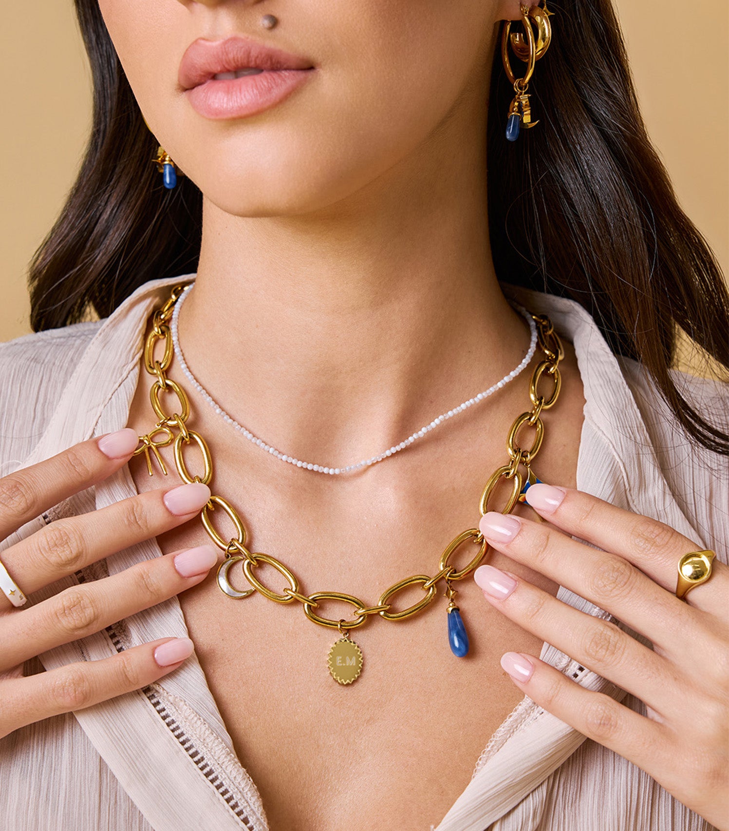 Grace Charm Necklace and Bracelet Giftset