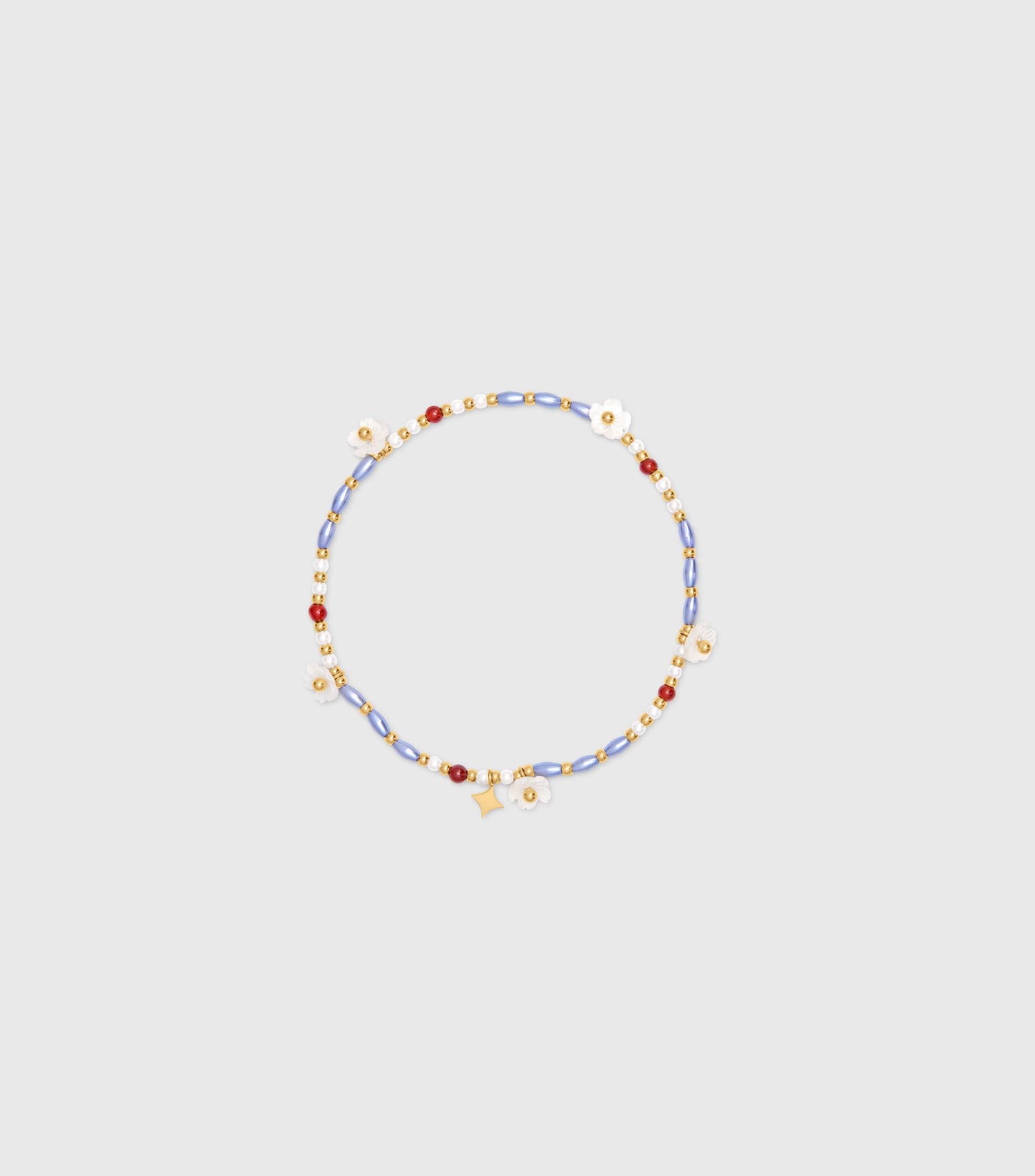 Blue Mirage Mini Anklet