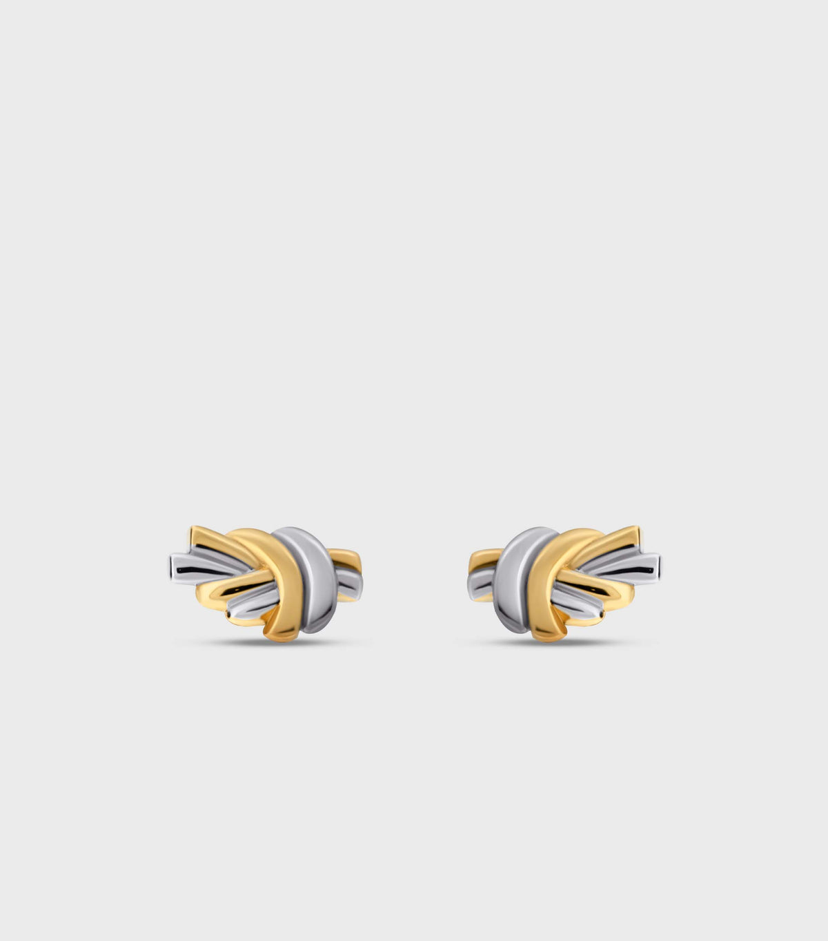 Two Tone Knotted Studs