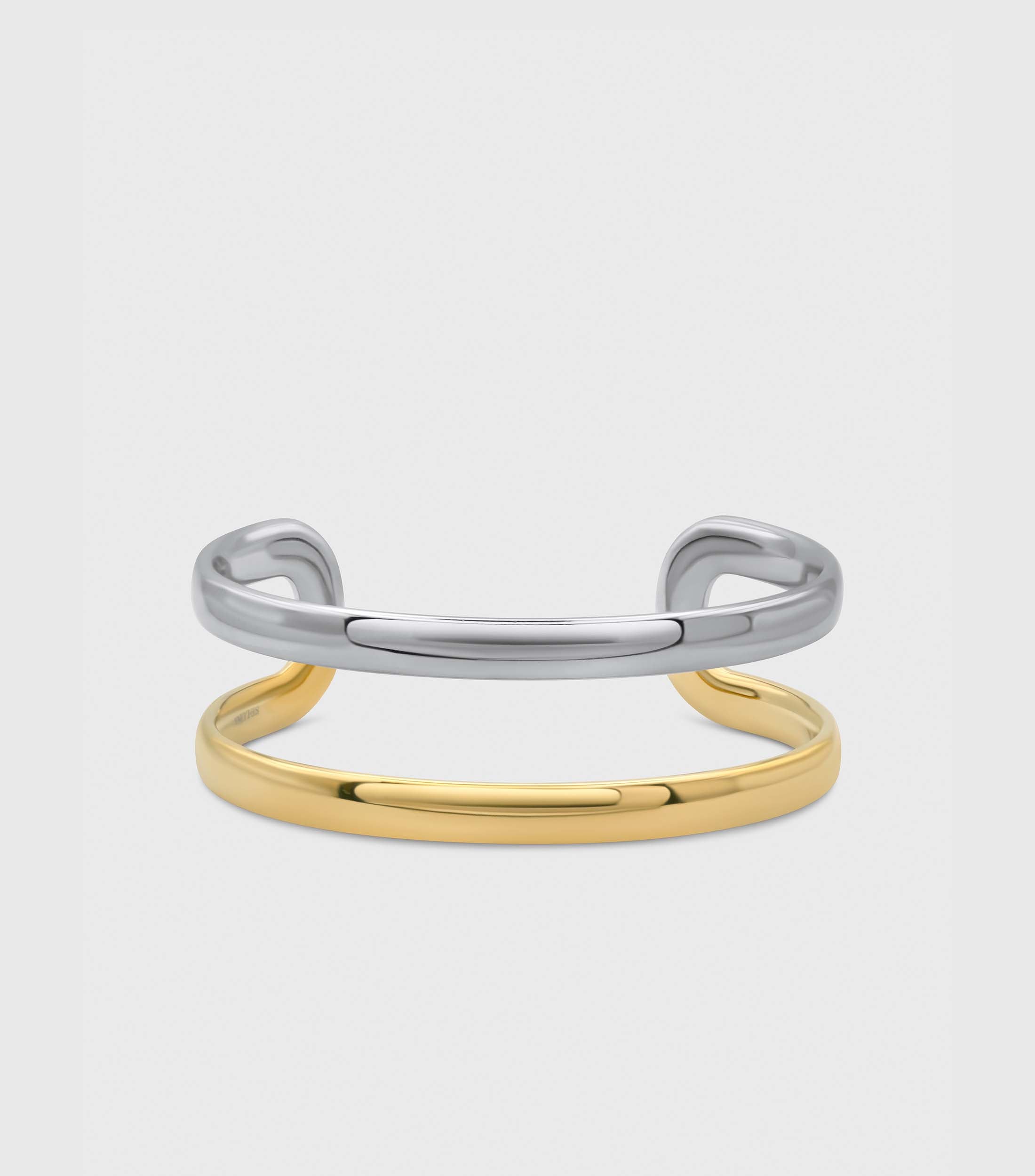 Two Tone Saturn Bangle