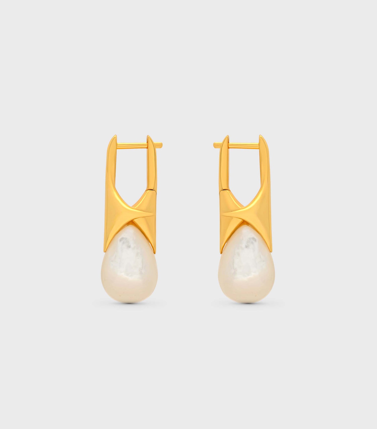 Semis Drop Pendant Earrings