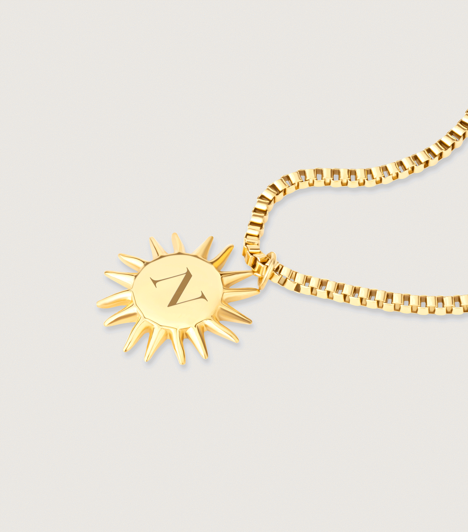Eternal Sun Pendant Necklace
