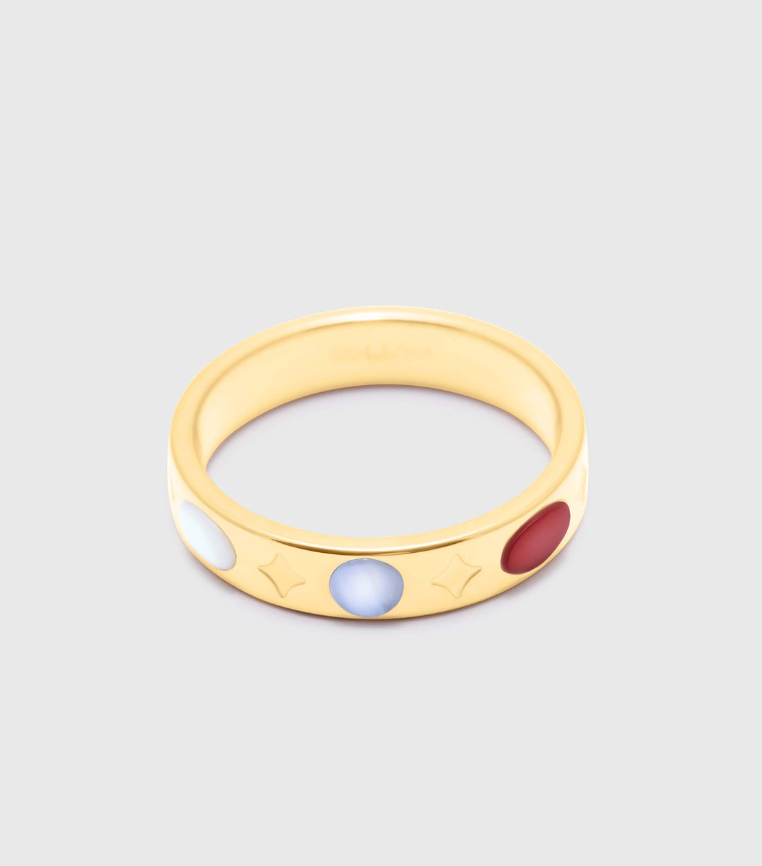 Crimson Dusk Ring