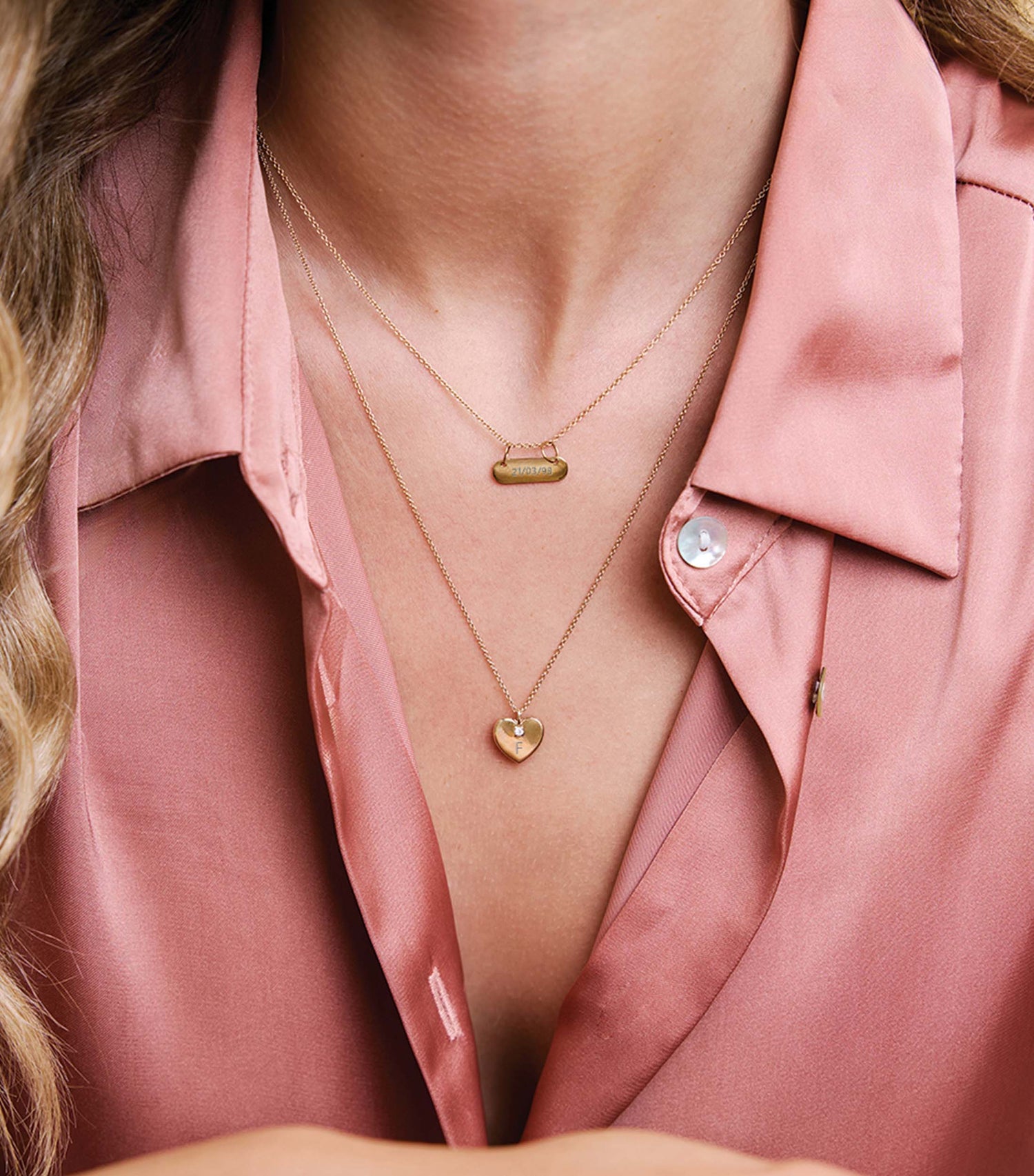 9K Solid Gold Heart Pendant featuring a Lab-Grown Diamond