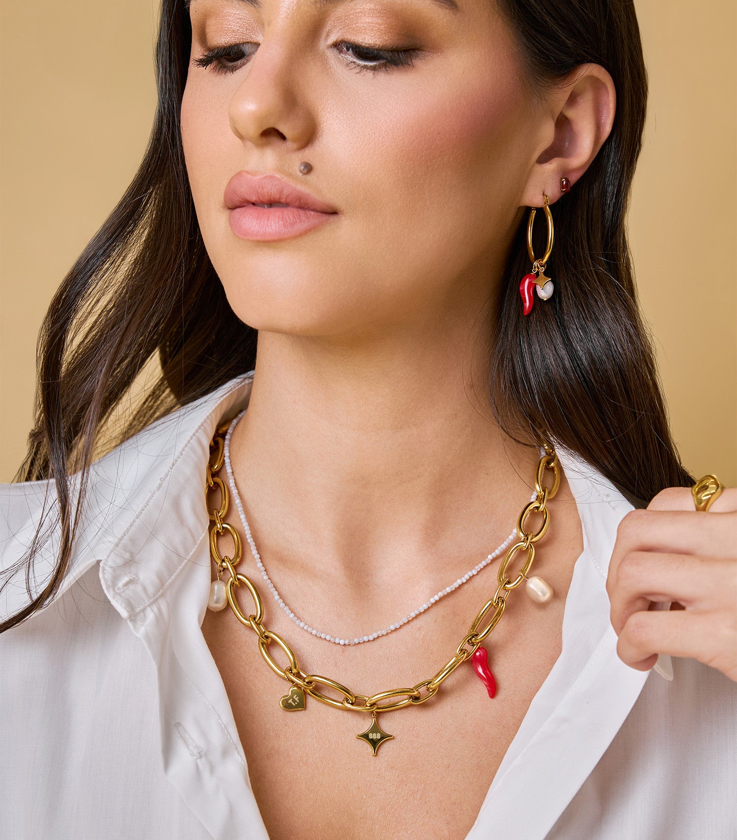 Forte Hoops Earrings