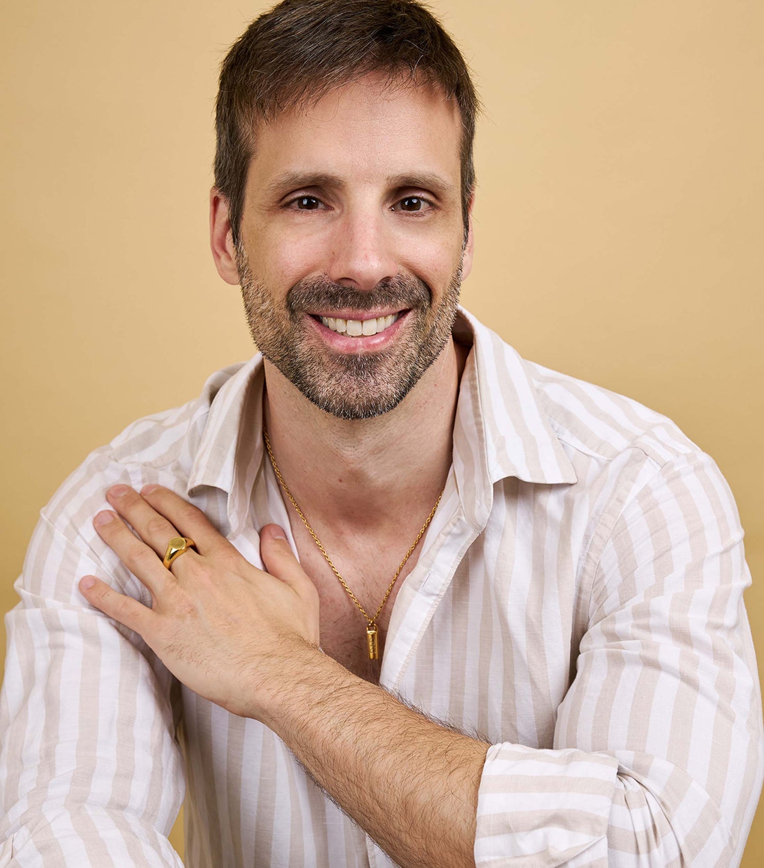 Celestial Vermeil Signet Ring Menswear