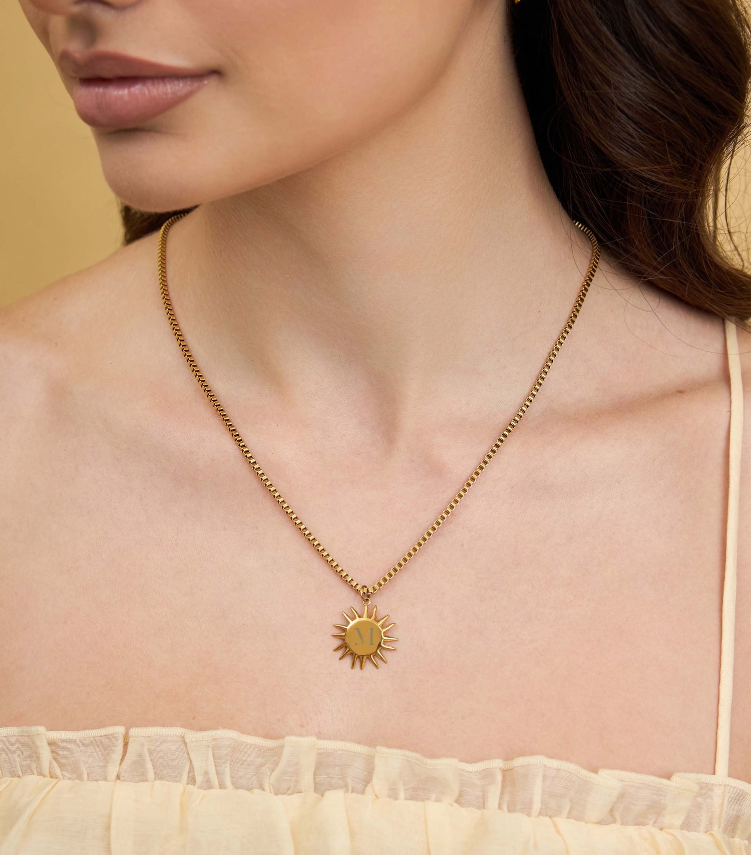 Eternal Sun Pendant Necklace
