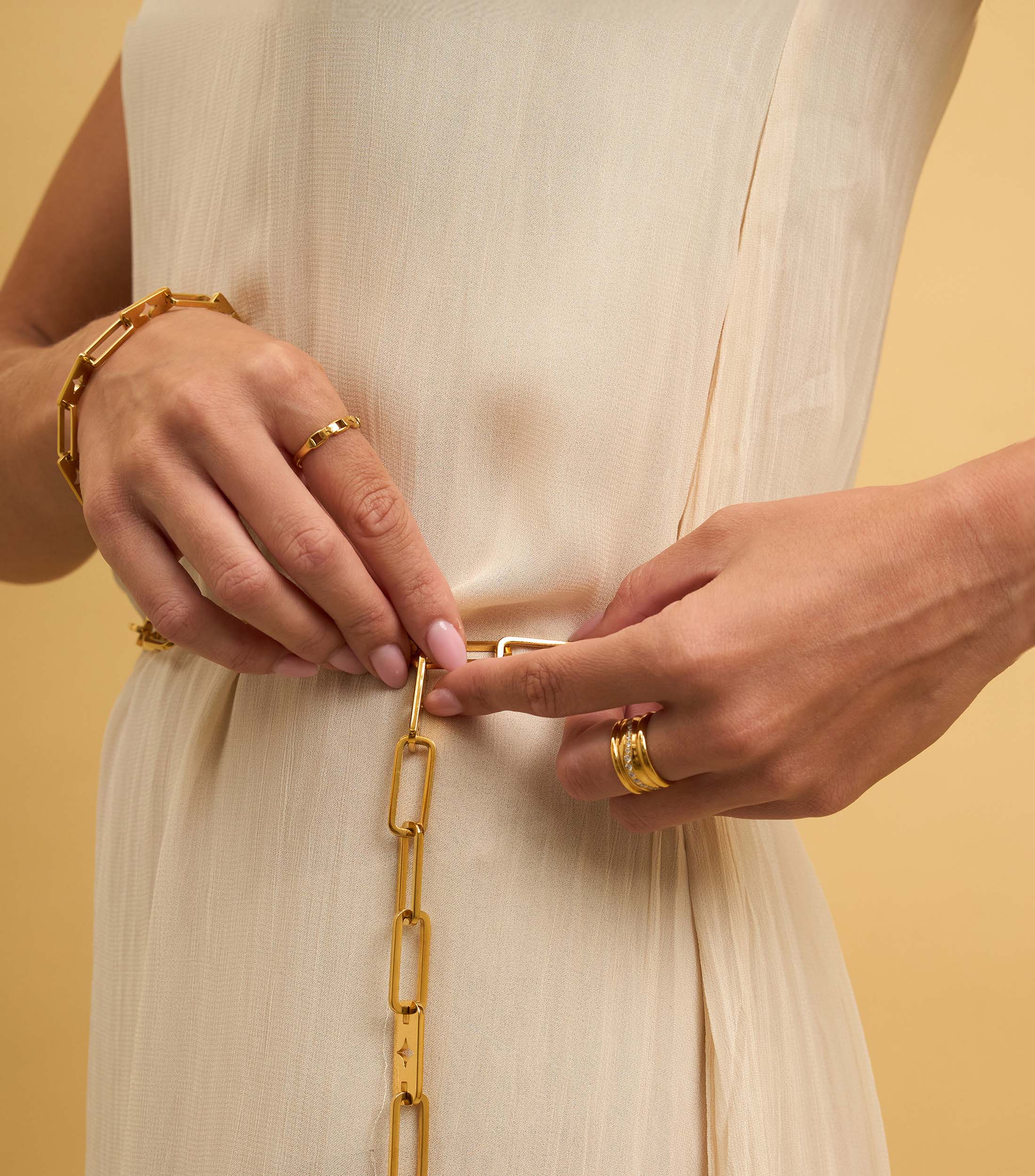 Se-Luna Link Ring & Bracelet Gift Set