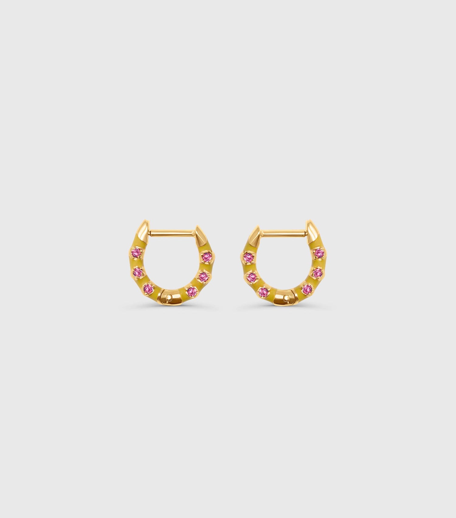 Cactus Bloom Hoops