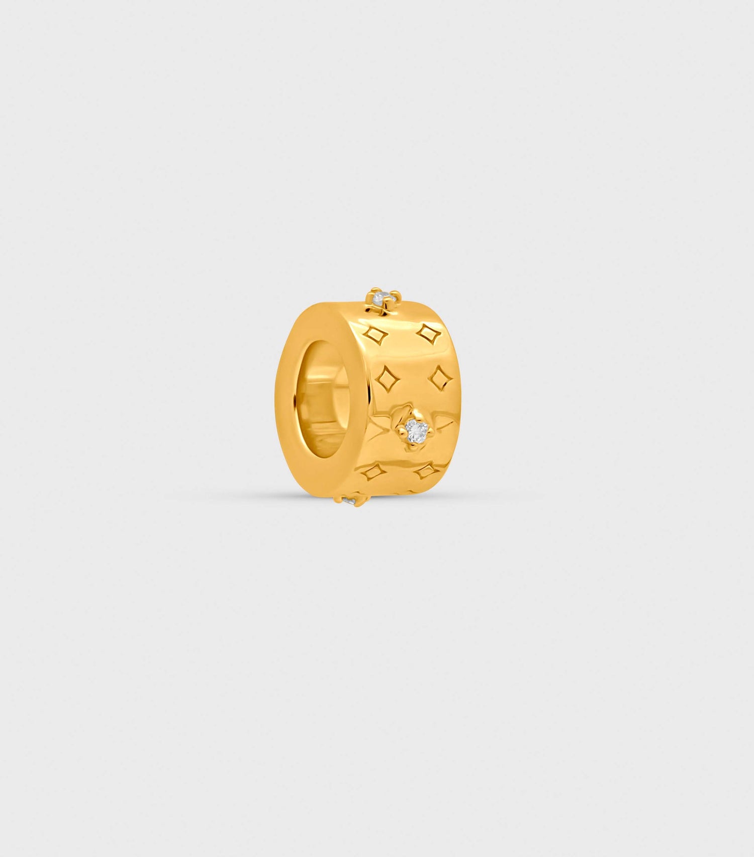 9K Solid Gold Se-Luna Ring Charm
