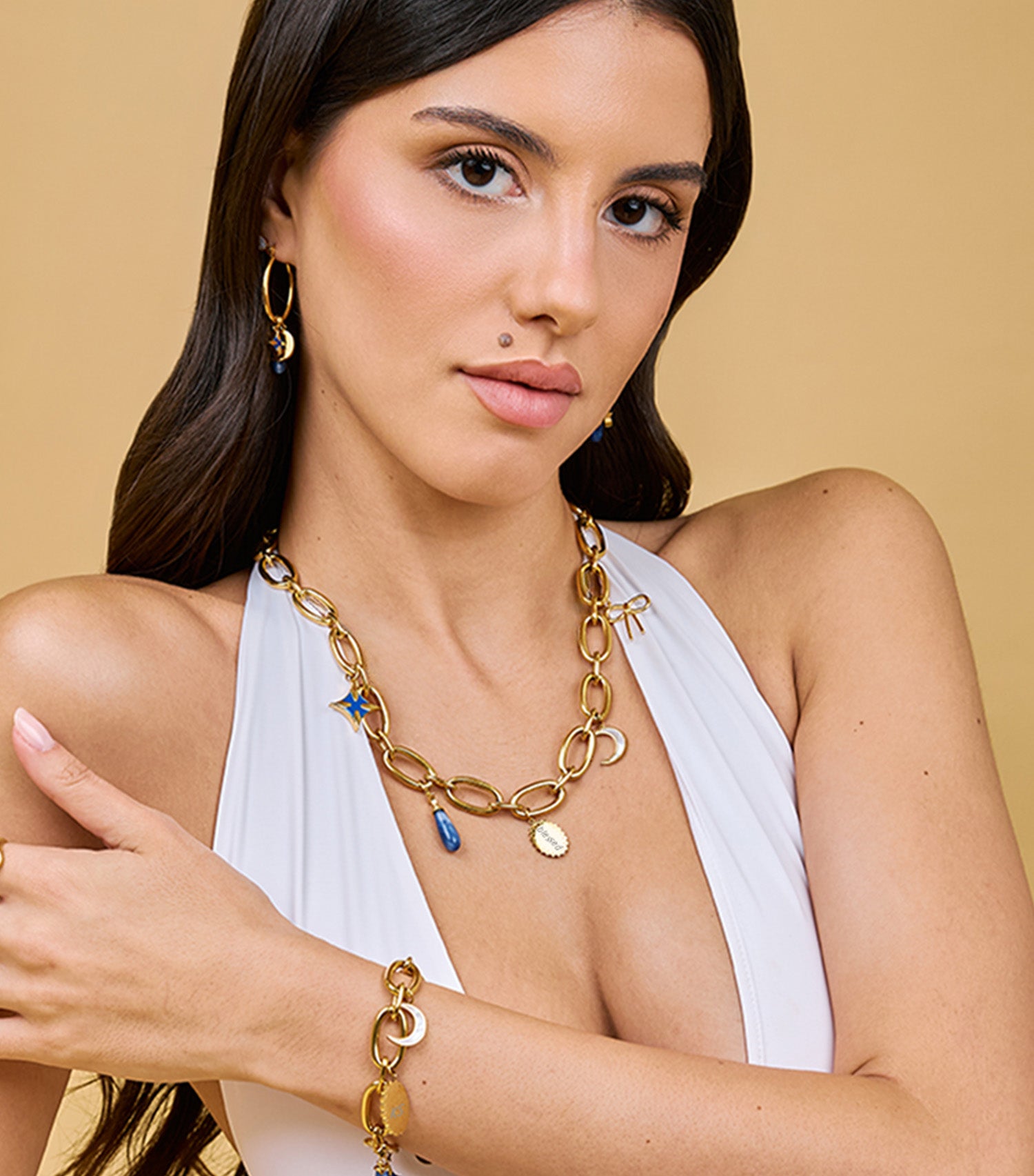 Grace Charm Necklace and Bracelet Giftset