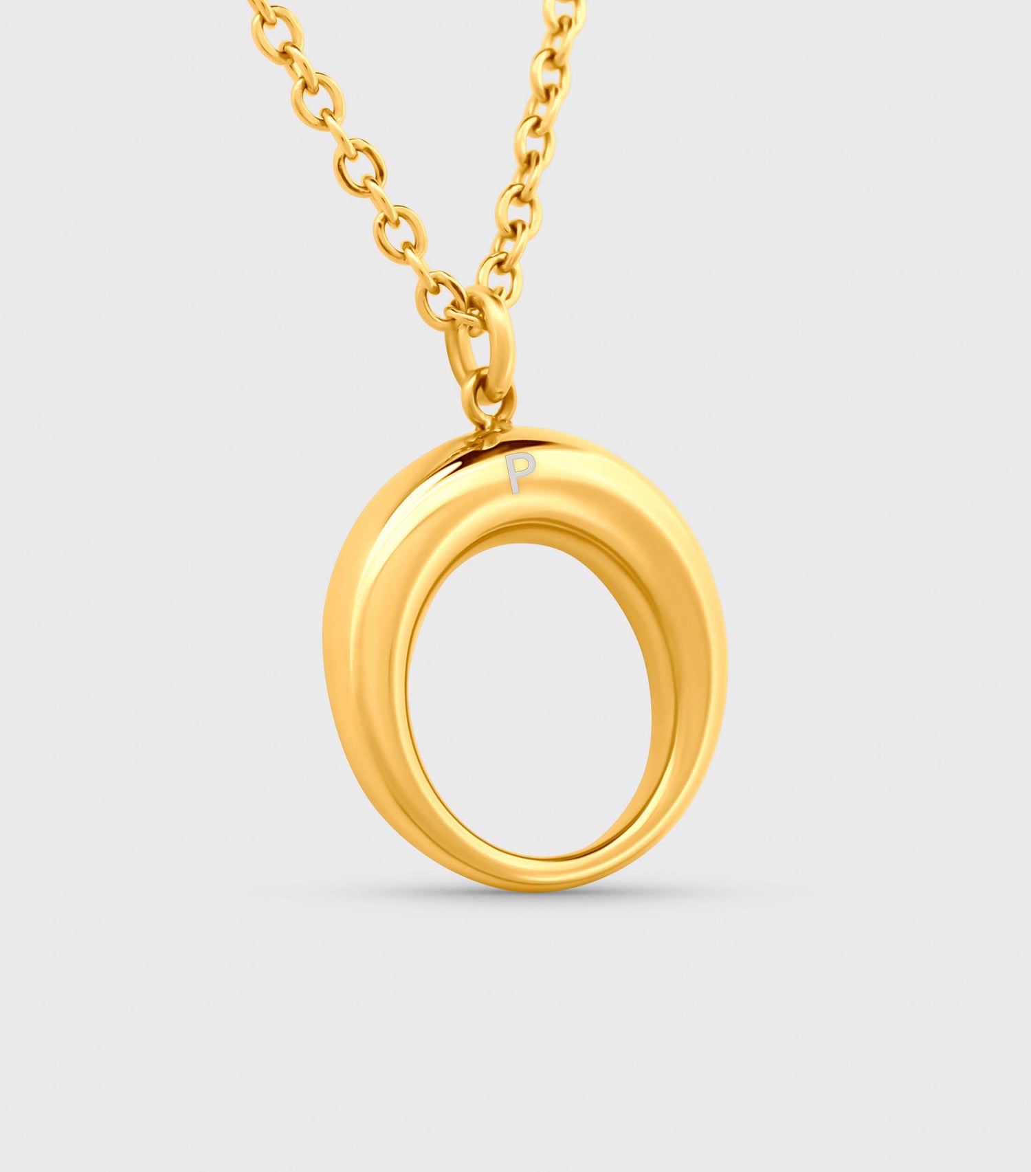 Crescent Moon Pendant Necklace