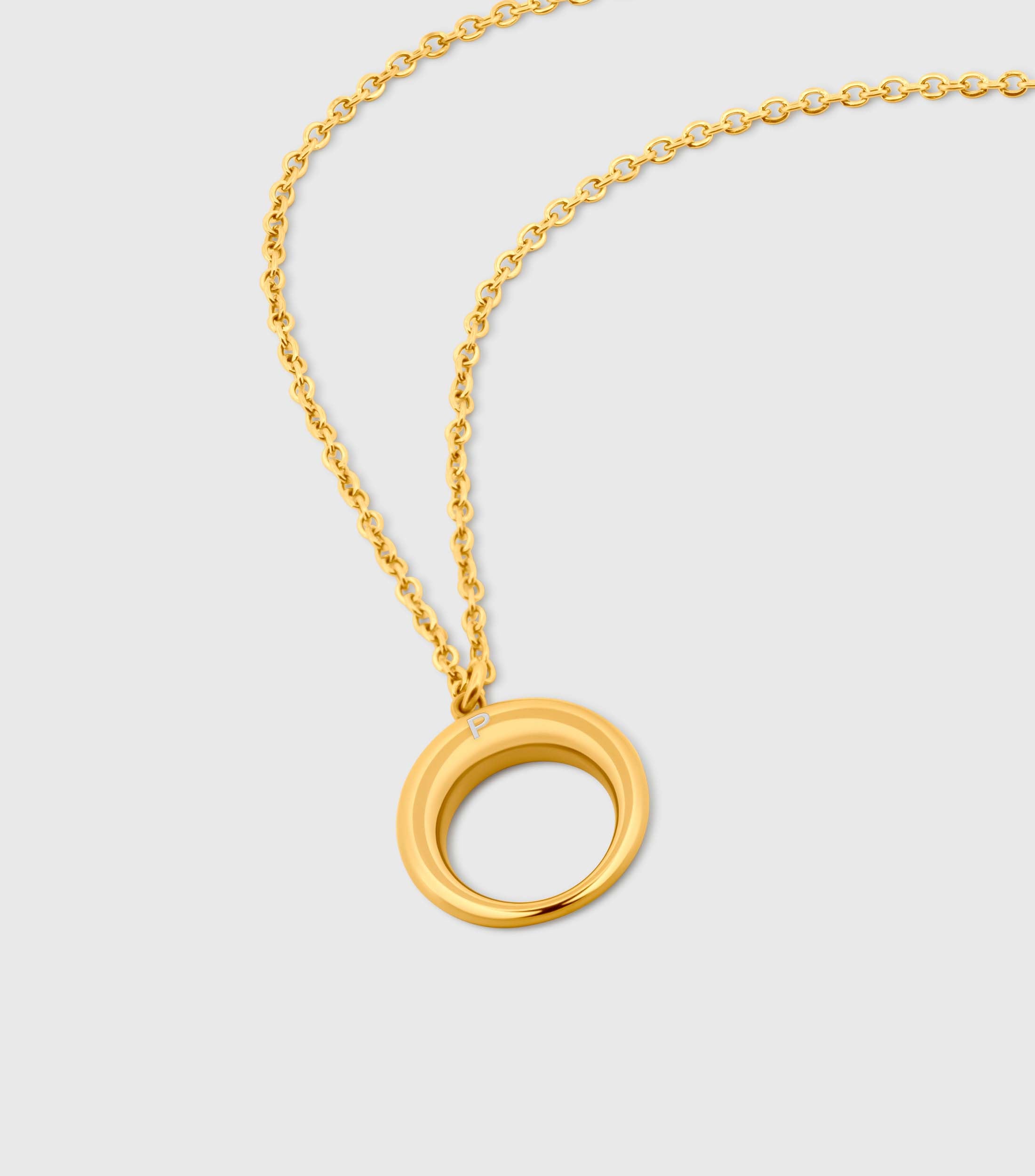 Crescent Moon Pendant Necklace
