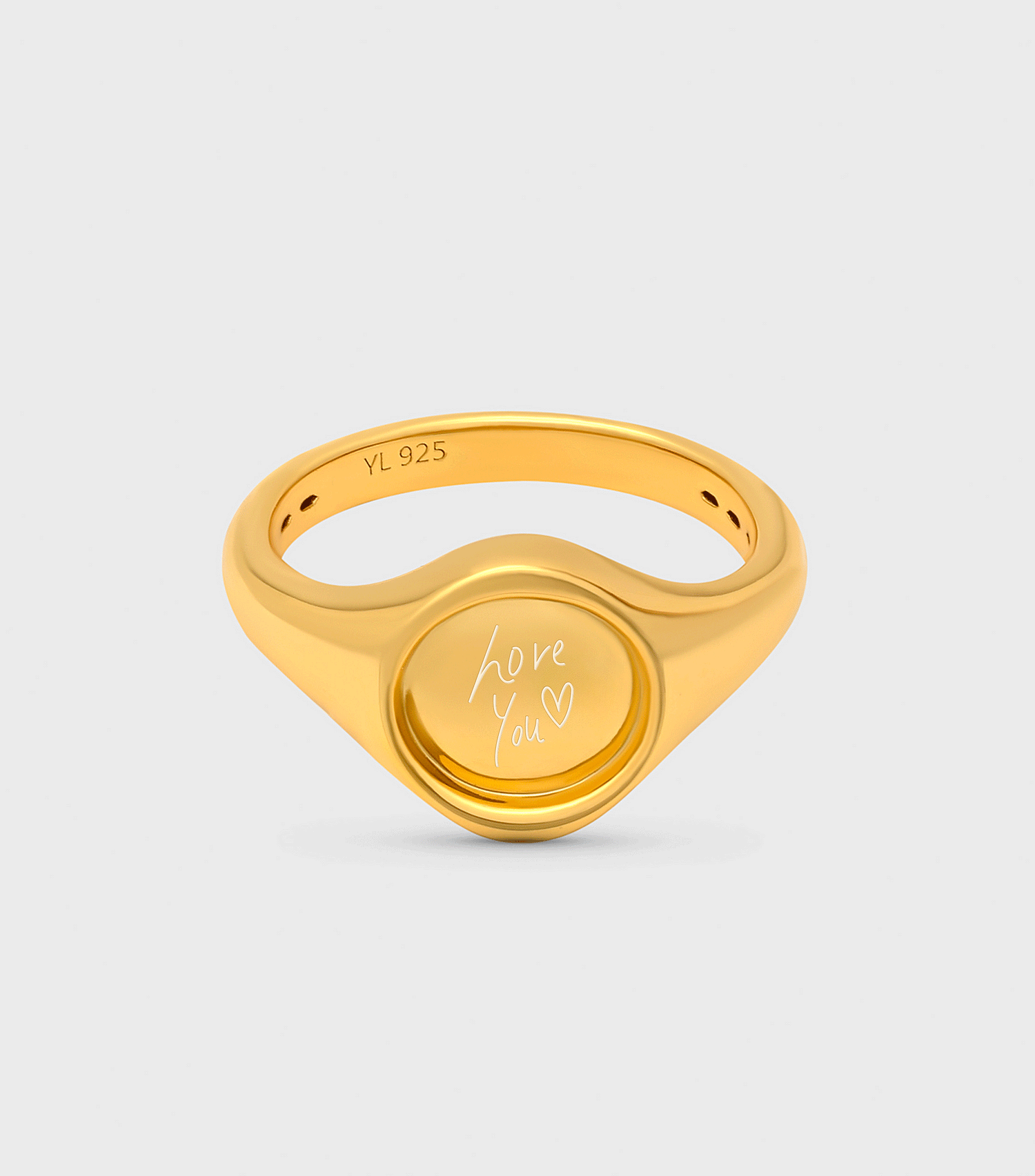 Stellar Script or Engraving Ring
