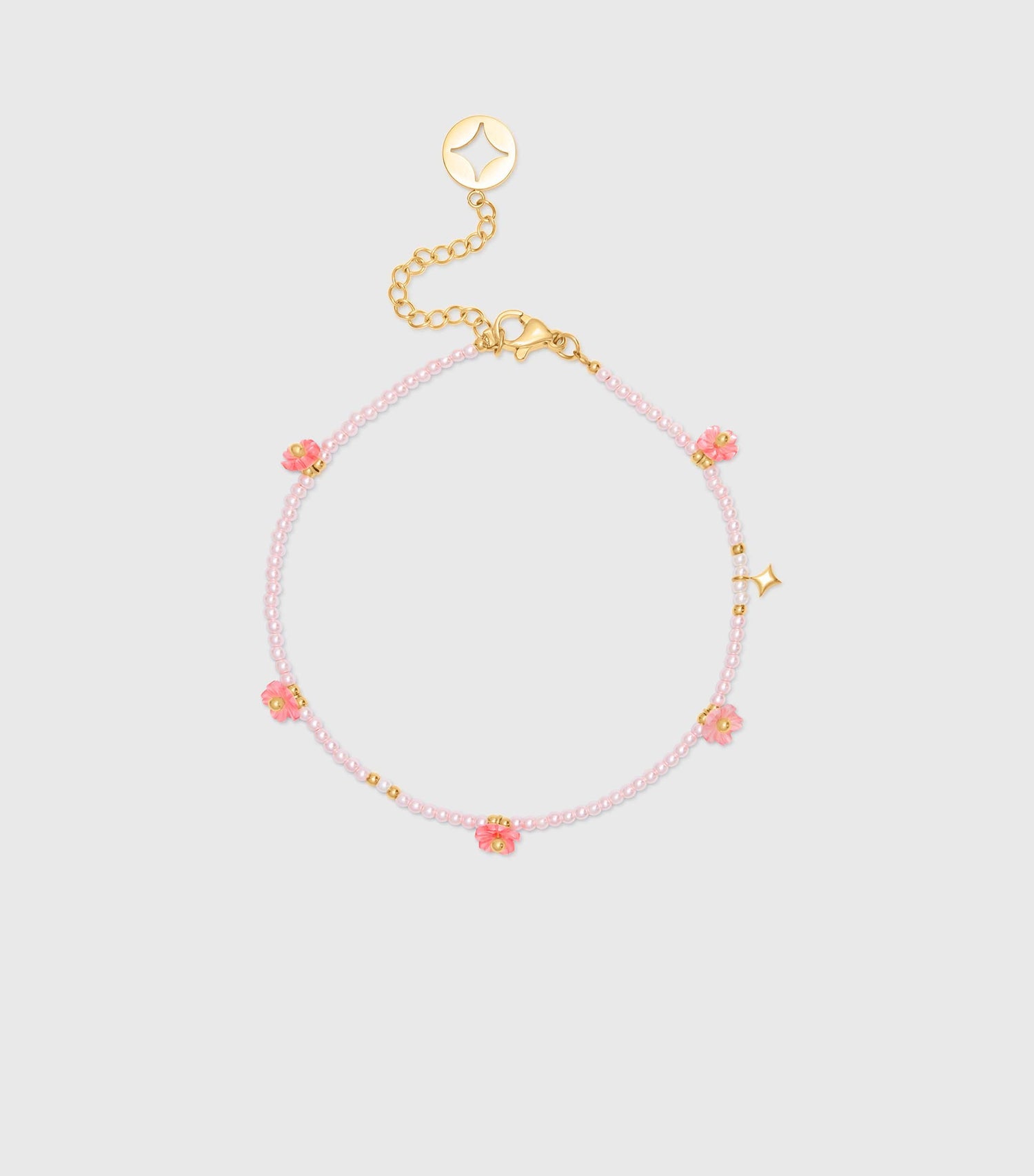 Rosy Twilight Anklet