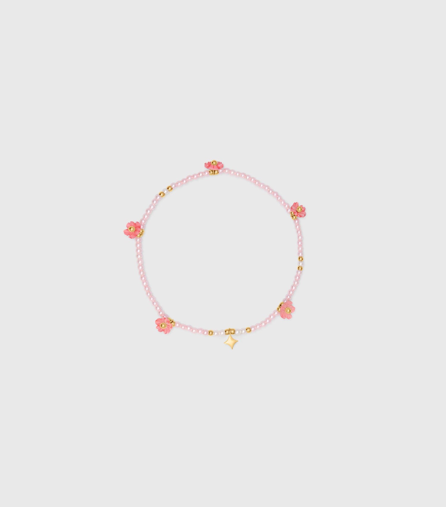 Rosy Twilight Mini Anklet