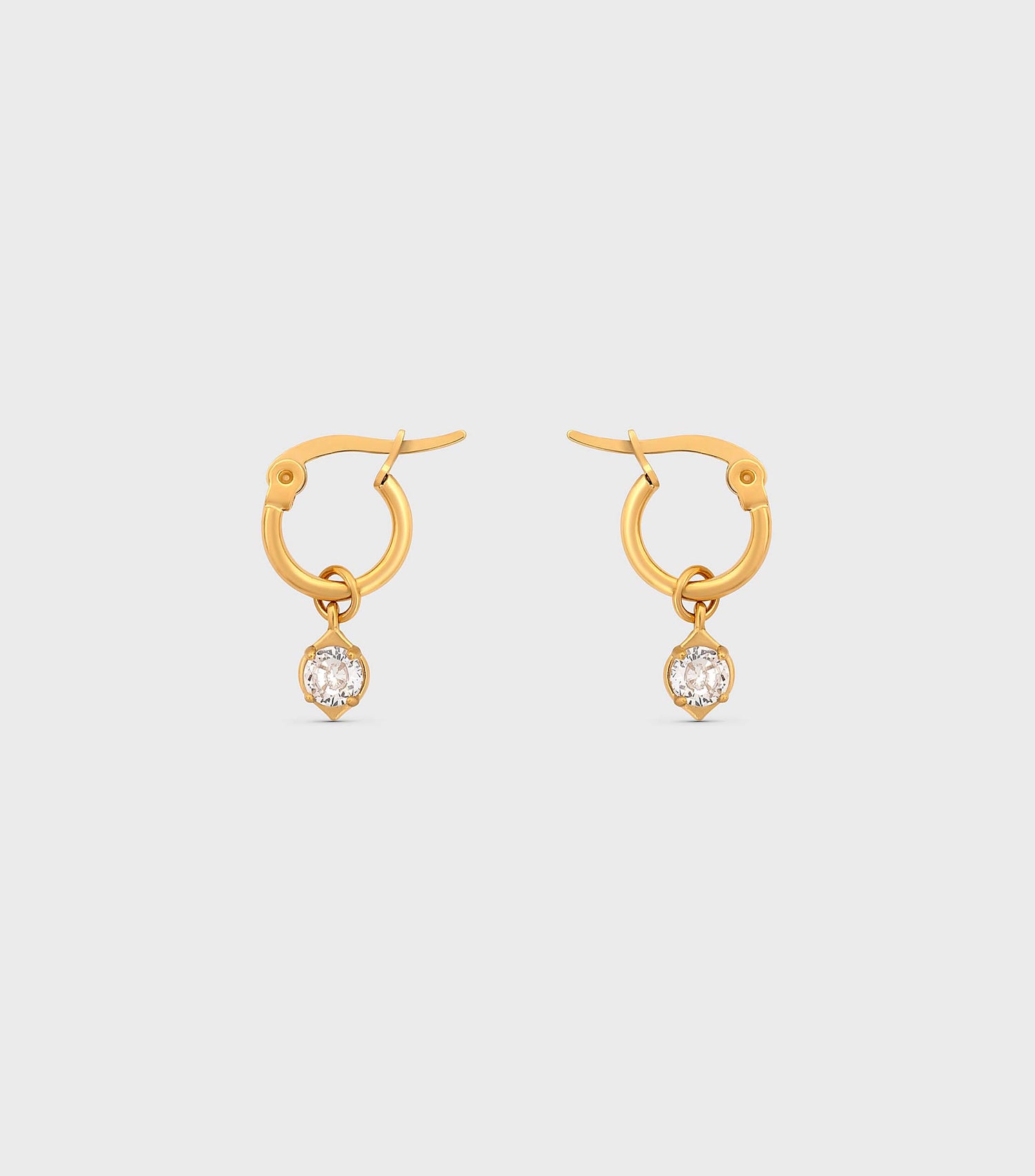 Wish Upon a Star Hoop Earrings