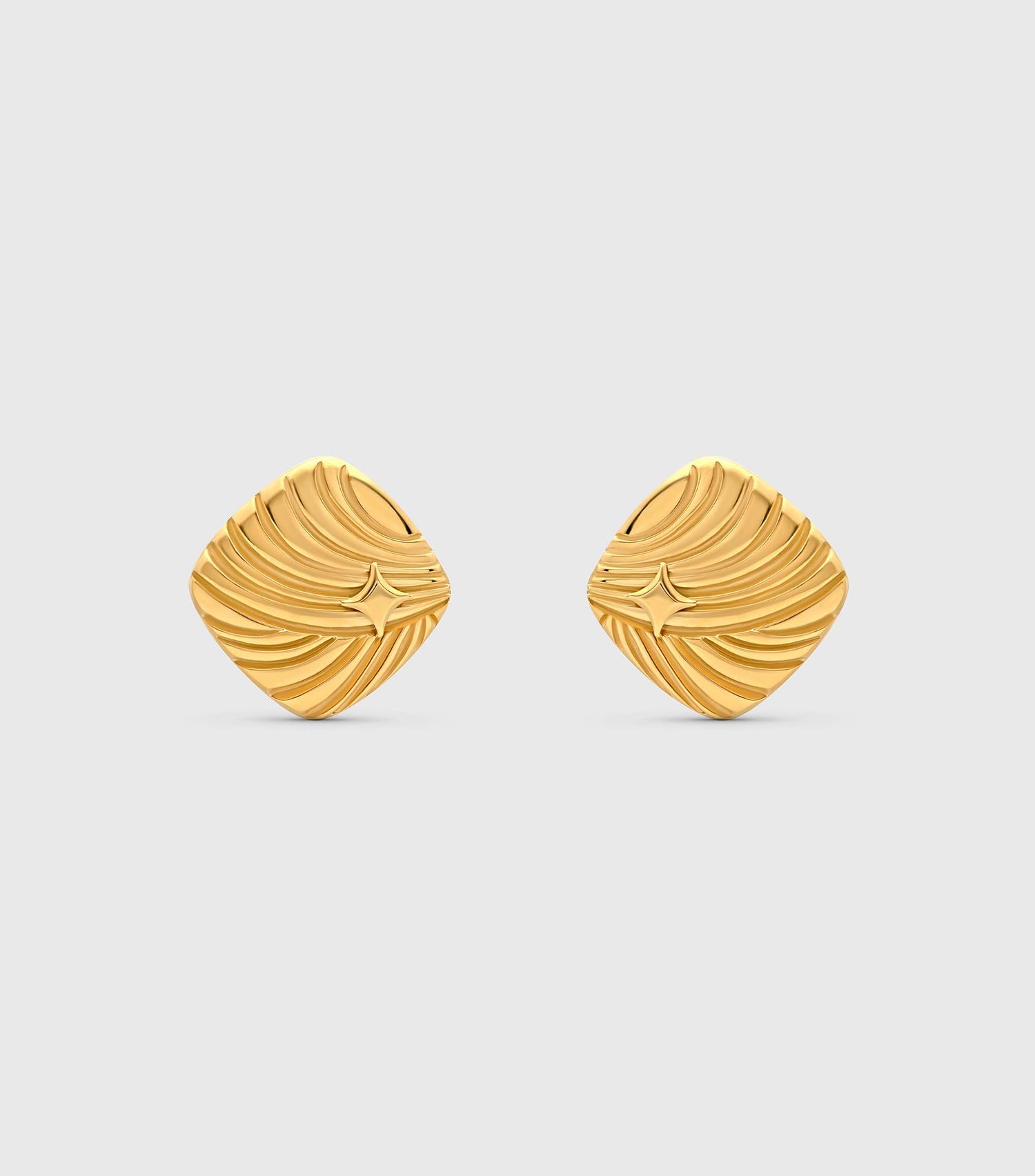 Wave Studs Earrings