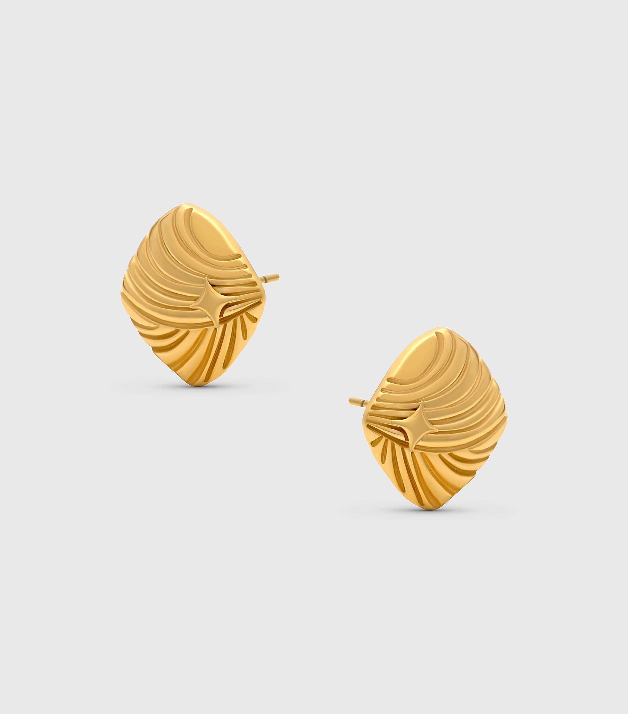 Wave Studs Earrings