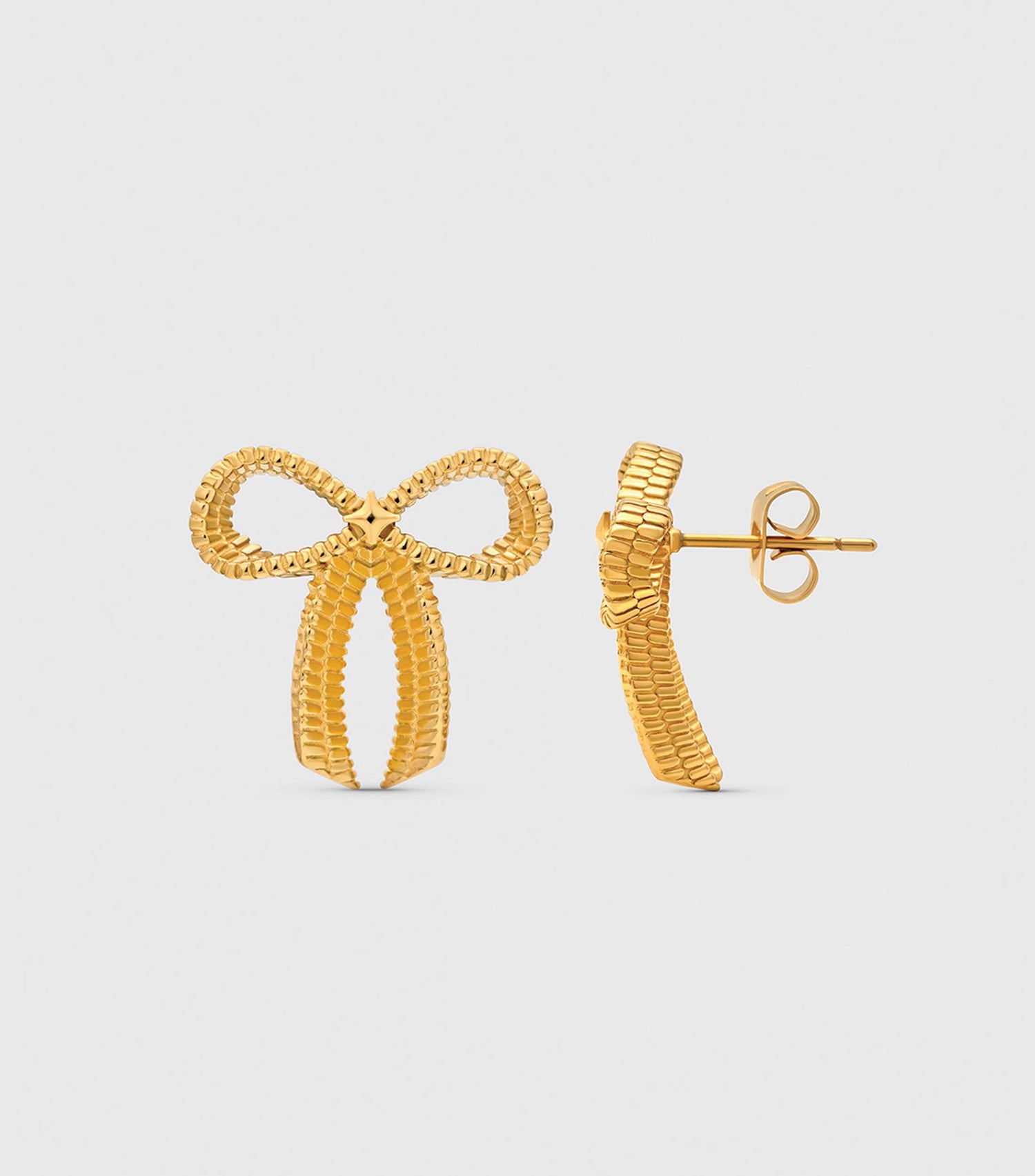 Petite Bow Stud Earrings
