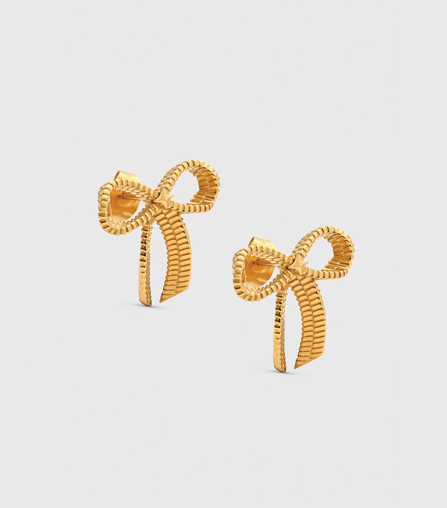 Petite Bow Stud Earrings