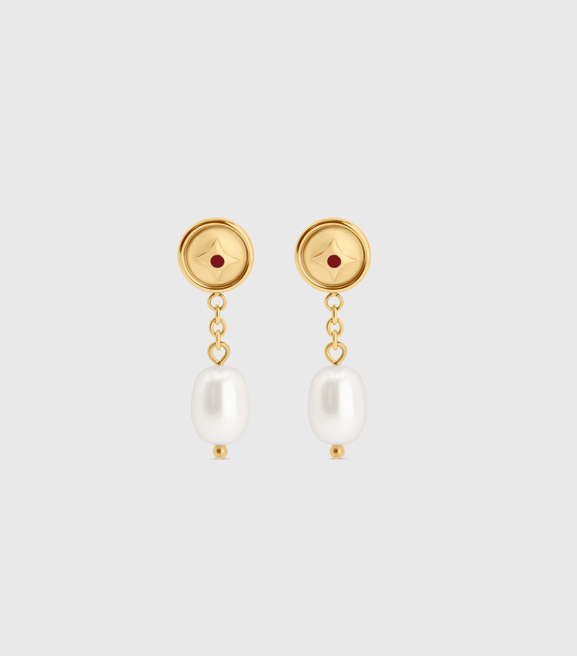 Dusk Pendulum Stud Earrings