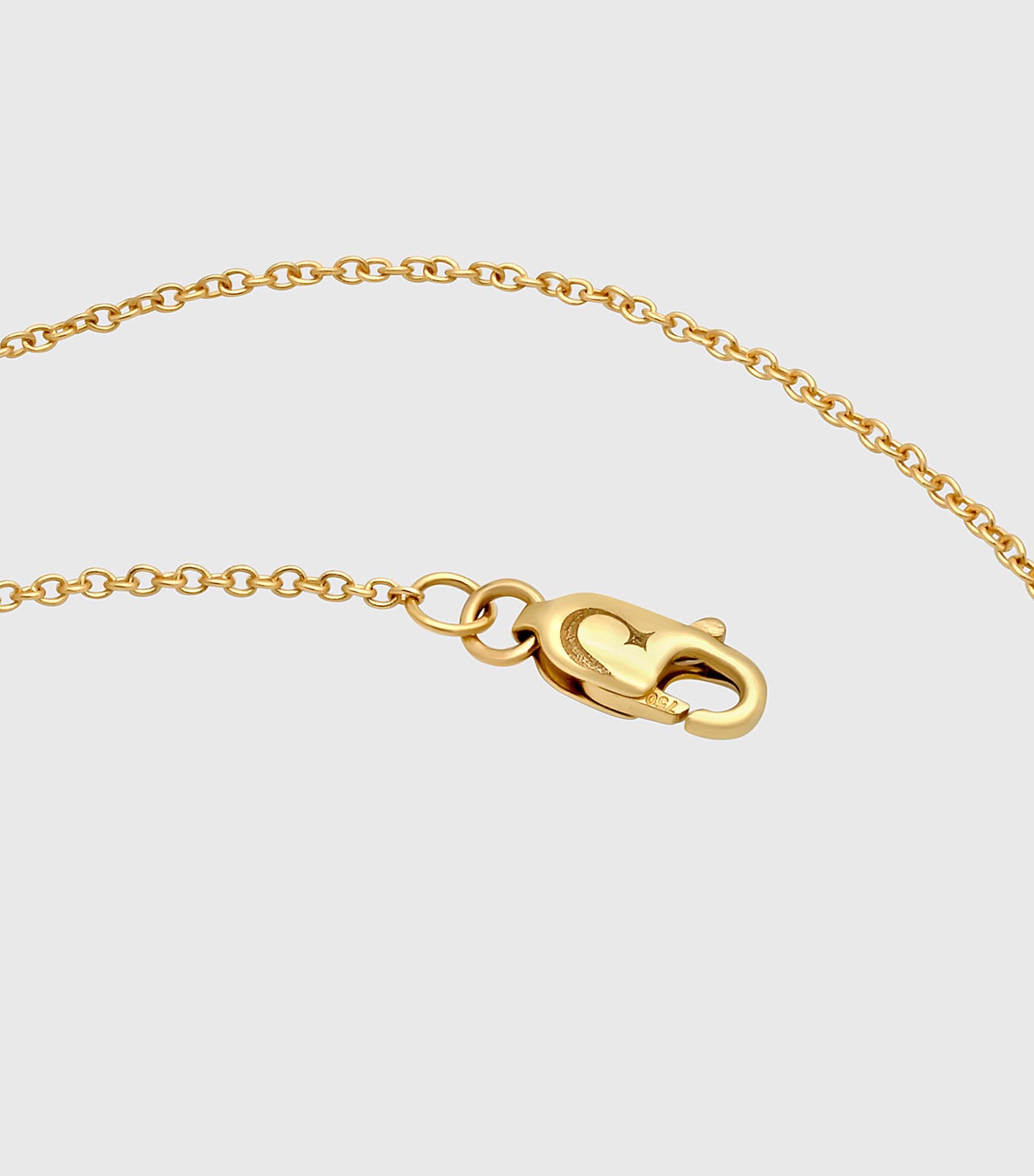 18k Solid Gold Fine Cable Chain Bracelet