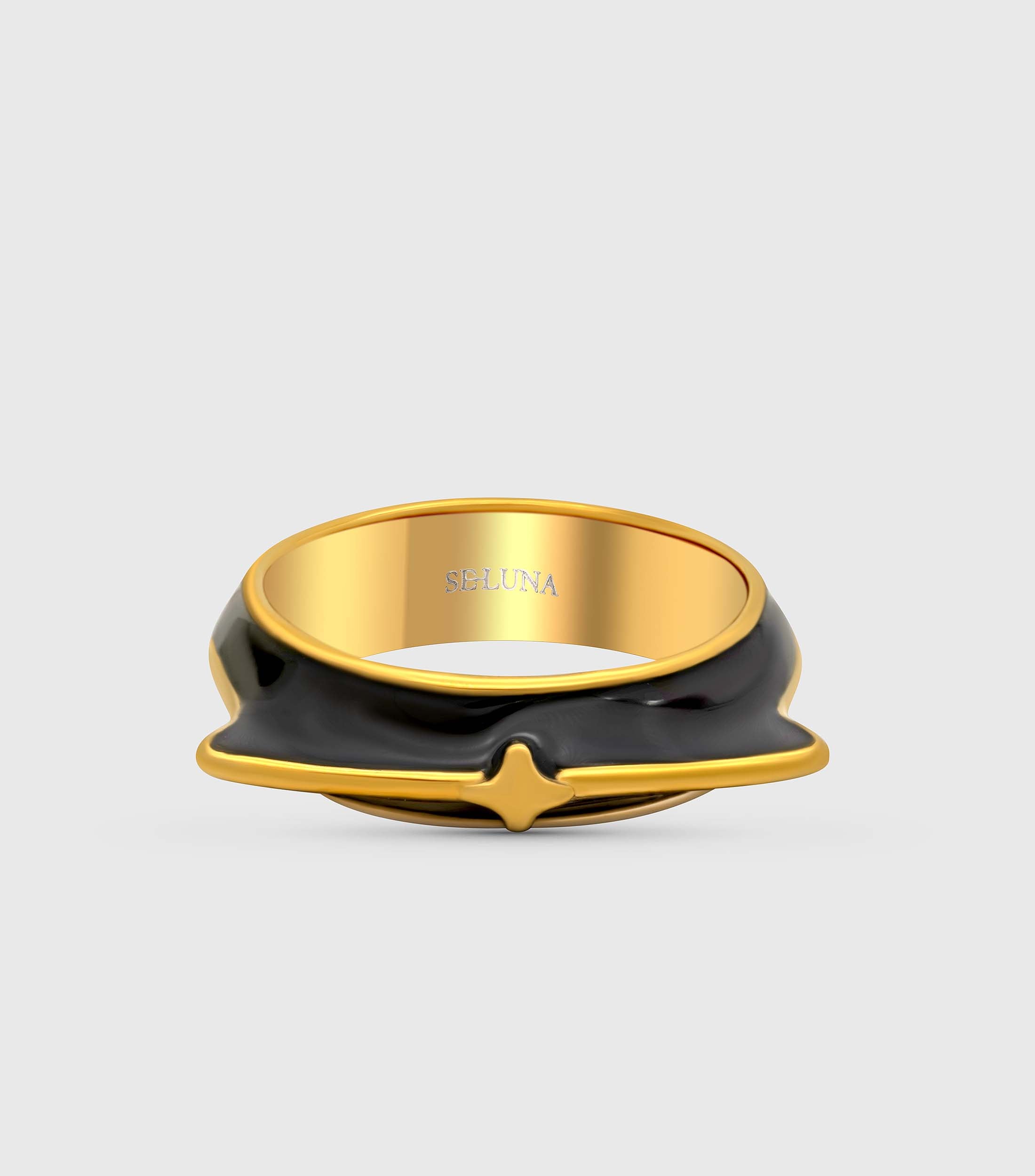 Midnight Moon Ring