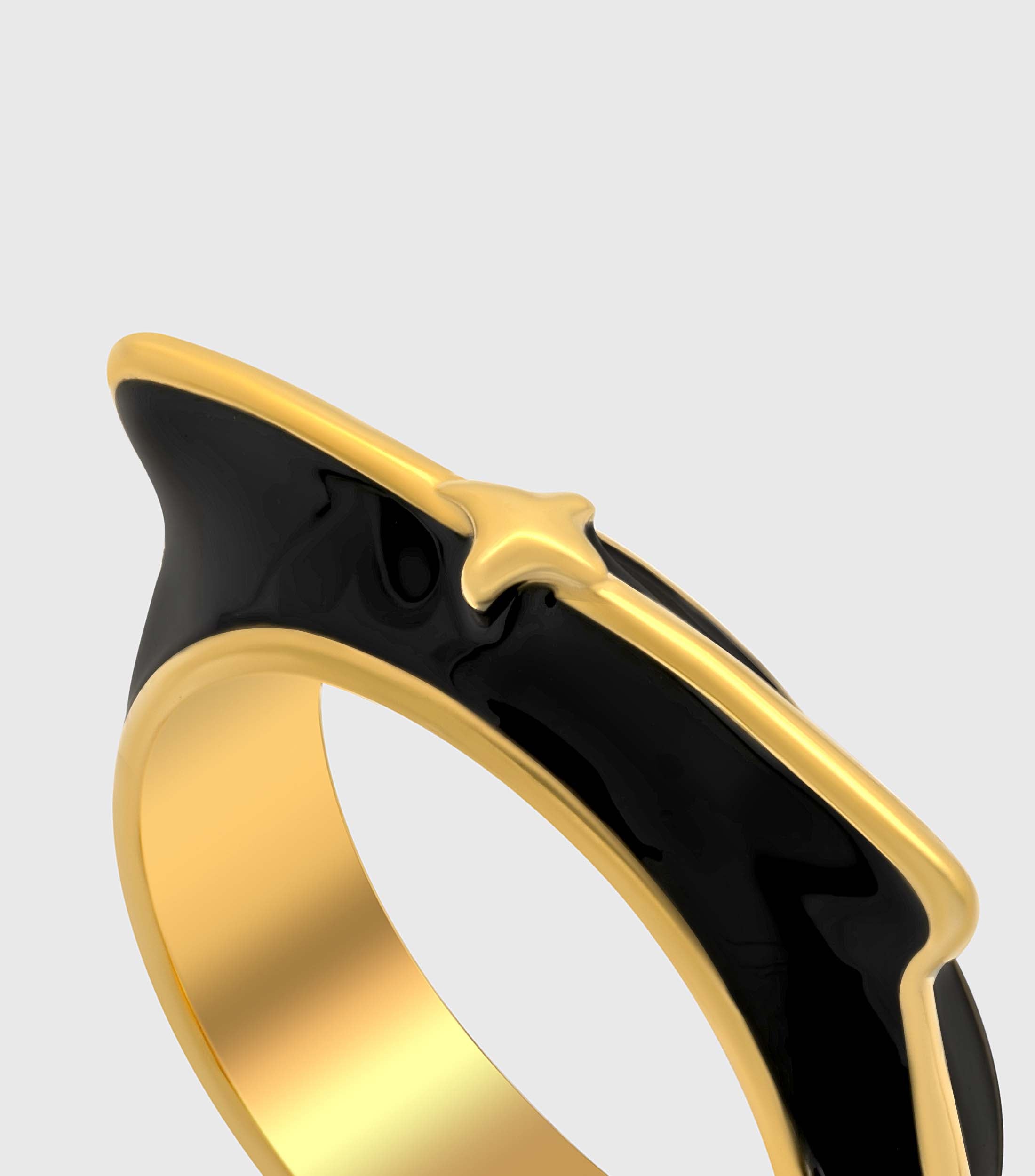 Midnight Moon Ring