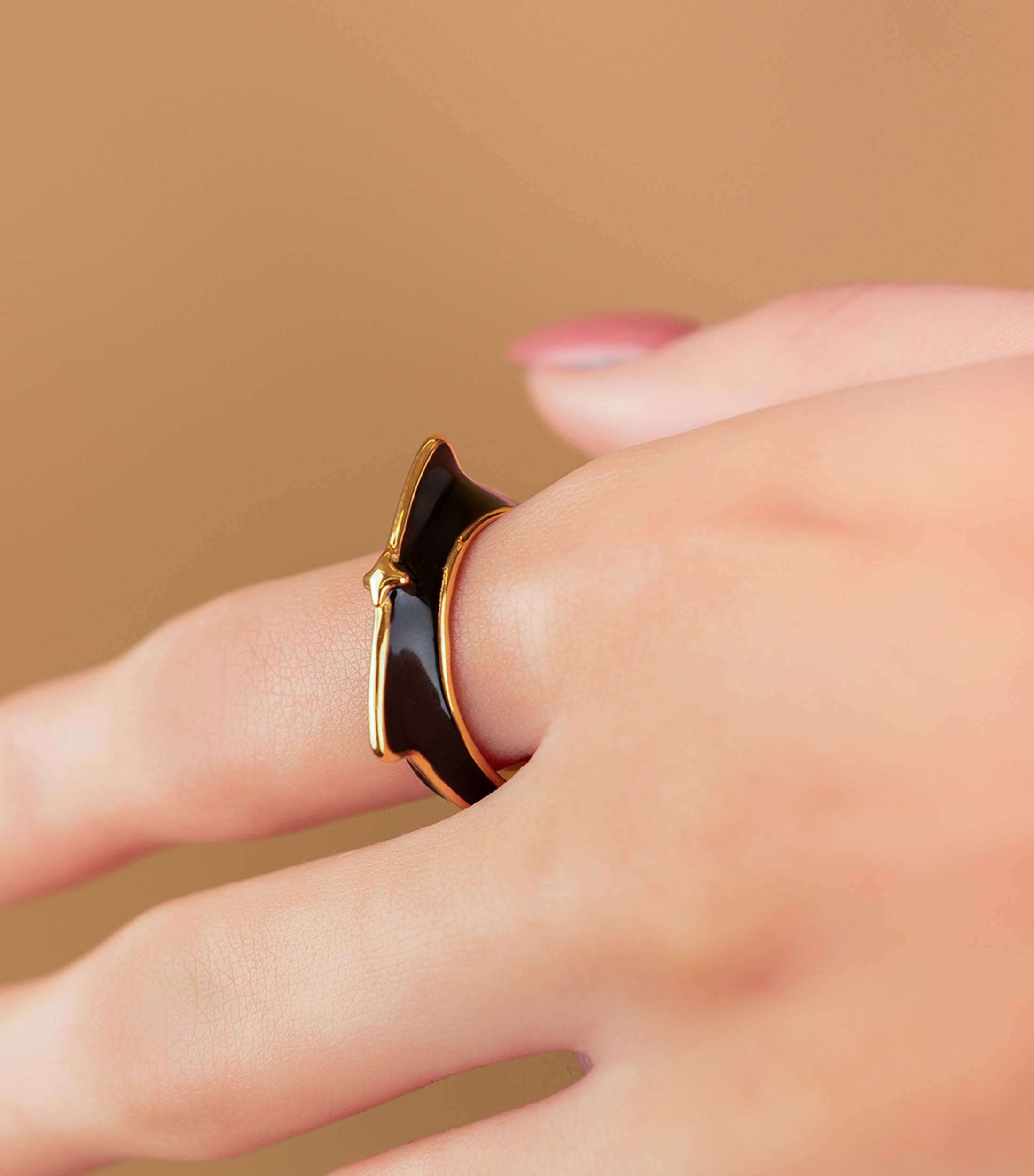 Midnight Moon Ring