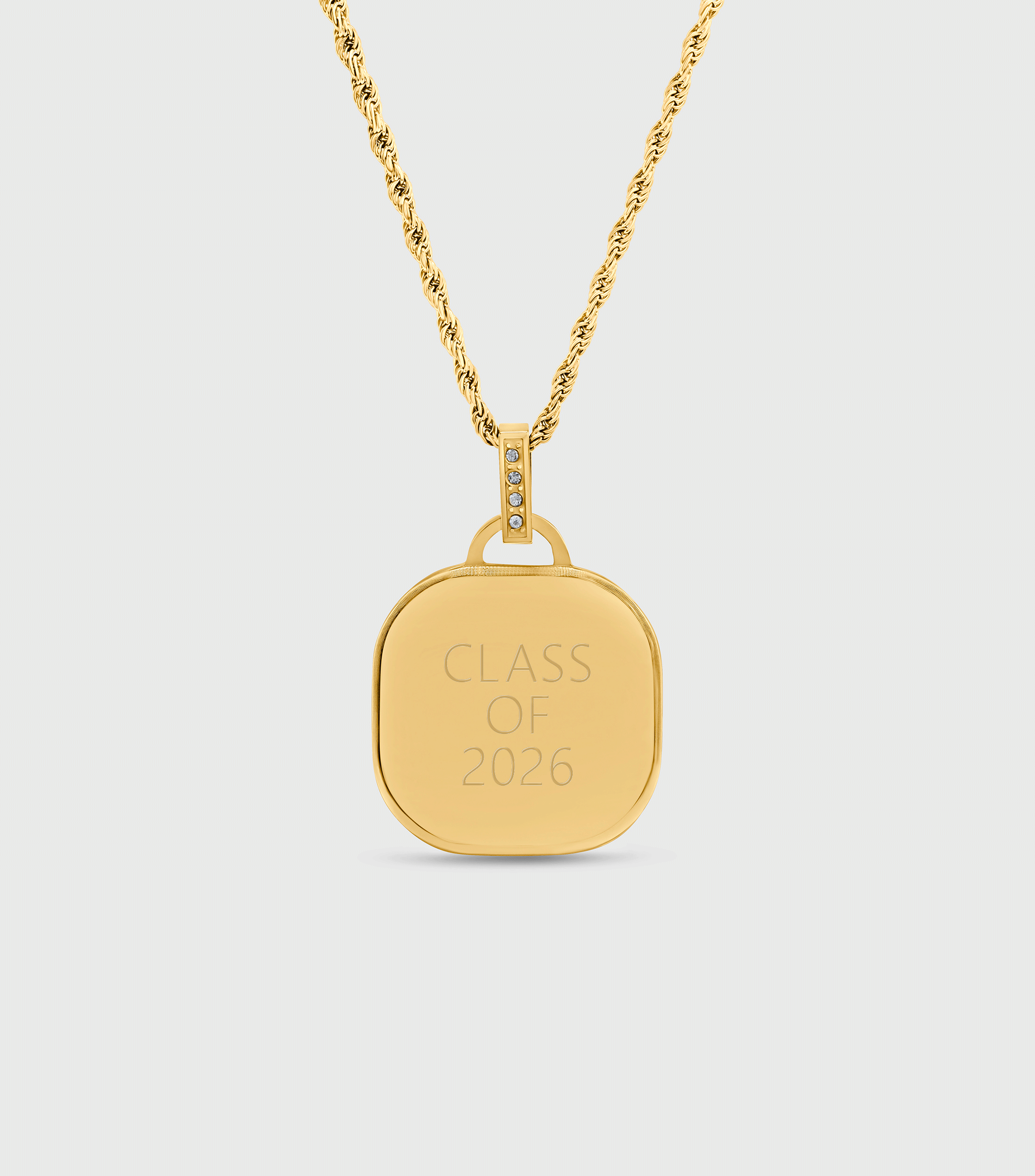 Pendant Engraving Necklace