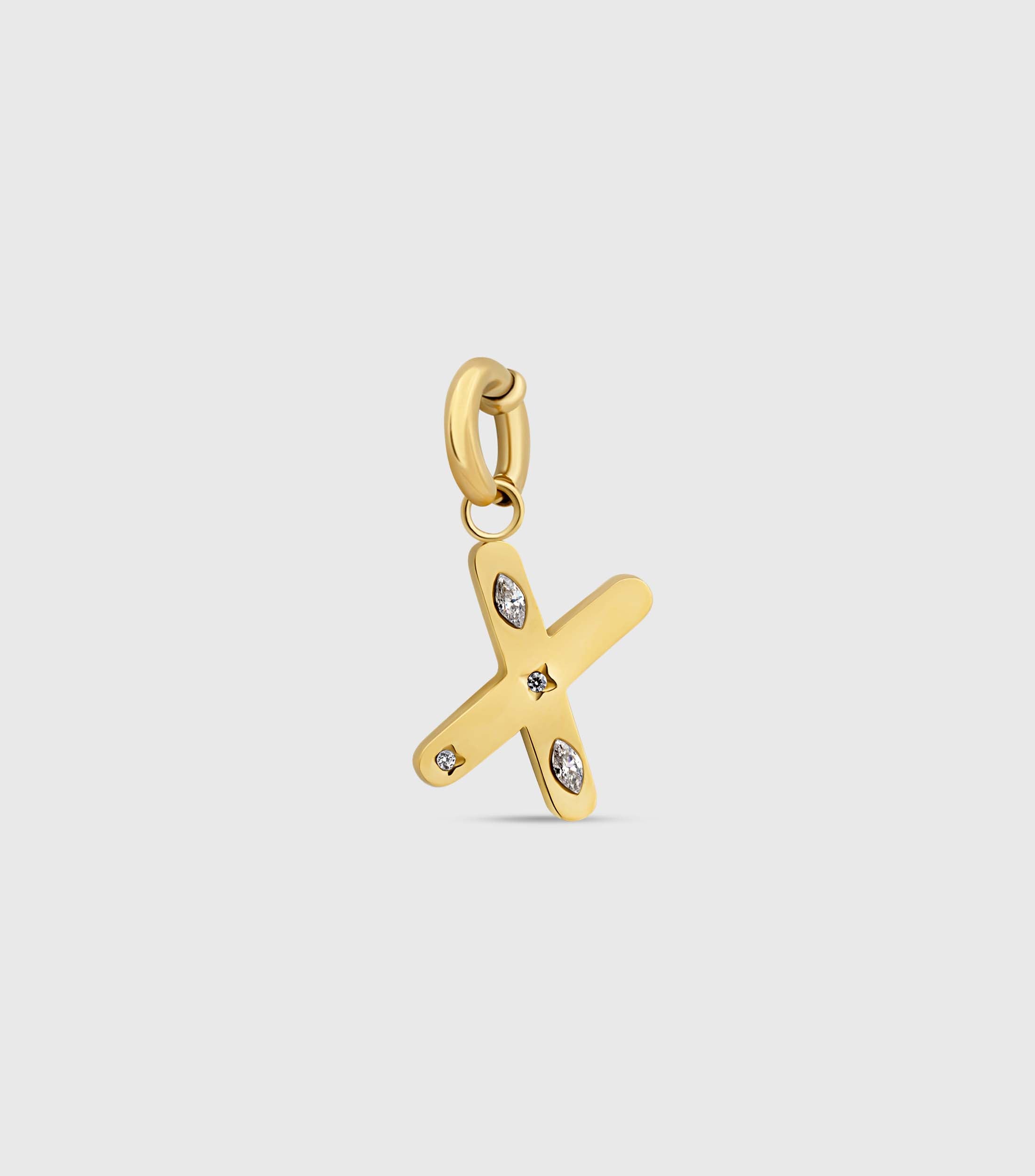 Initial Charm Pendant
