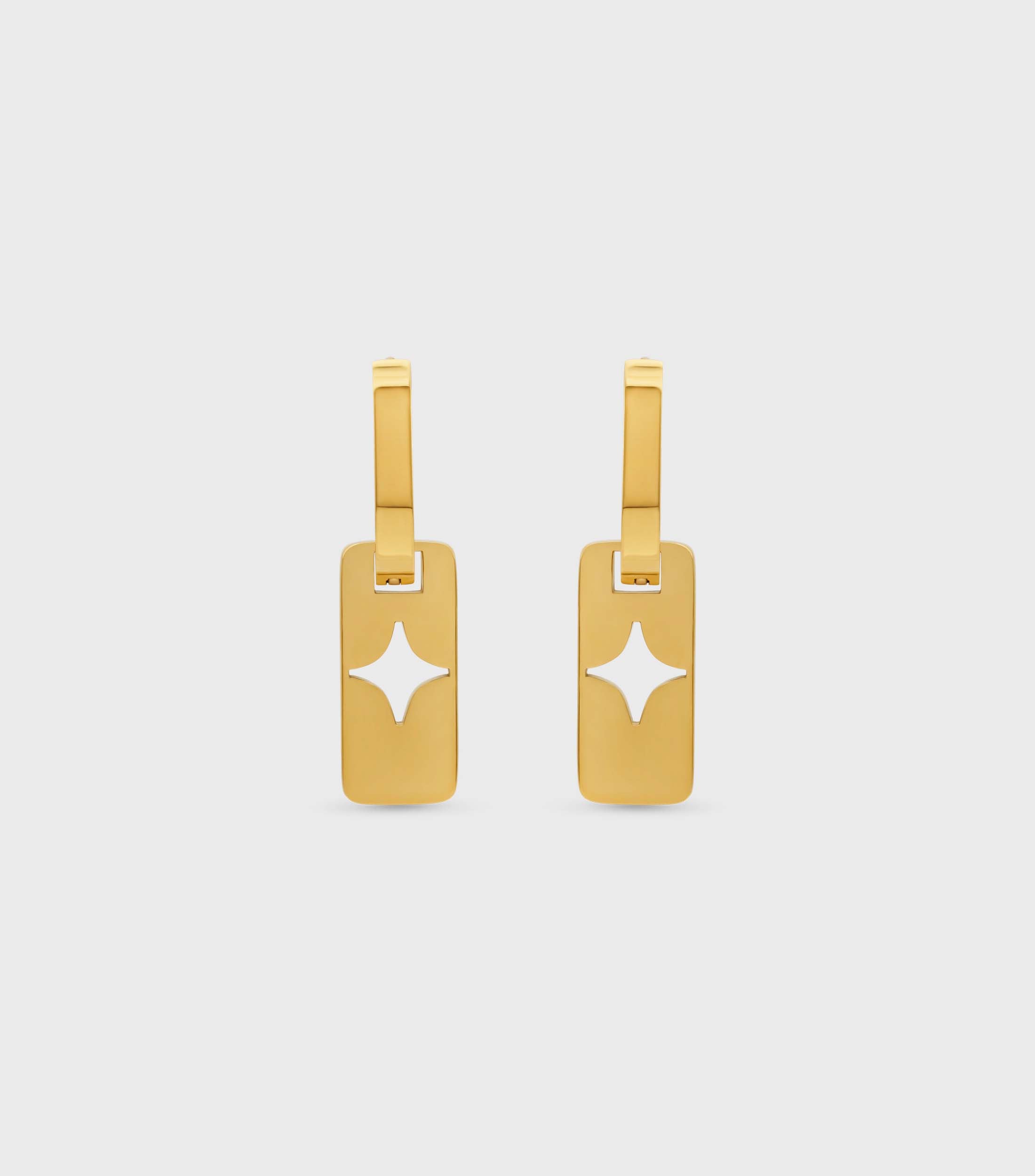 Se-Luna Link Hoop Earrings