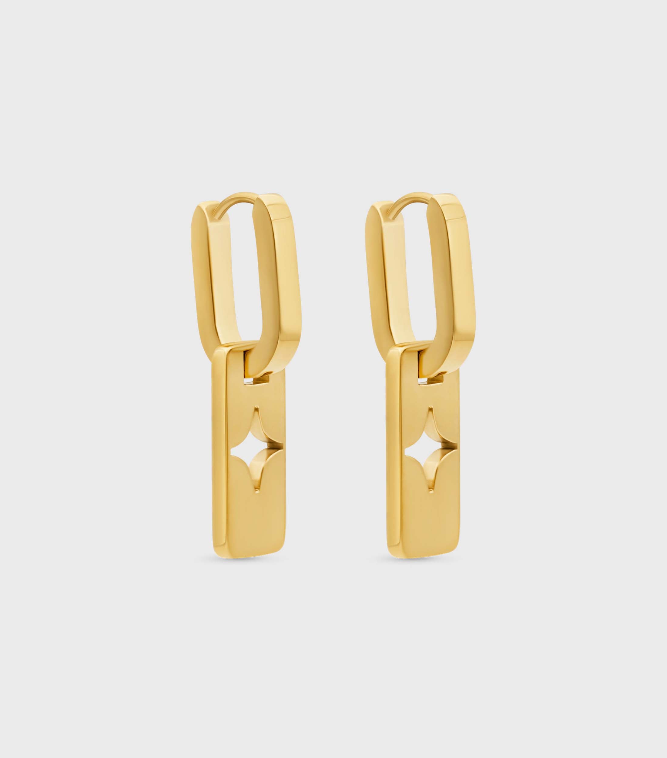 Se-Luna Link Hoop Earrings