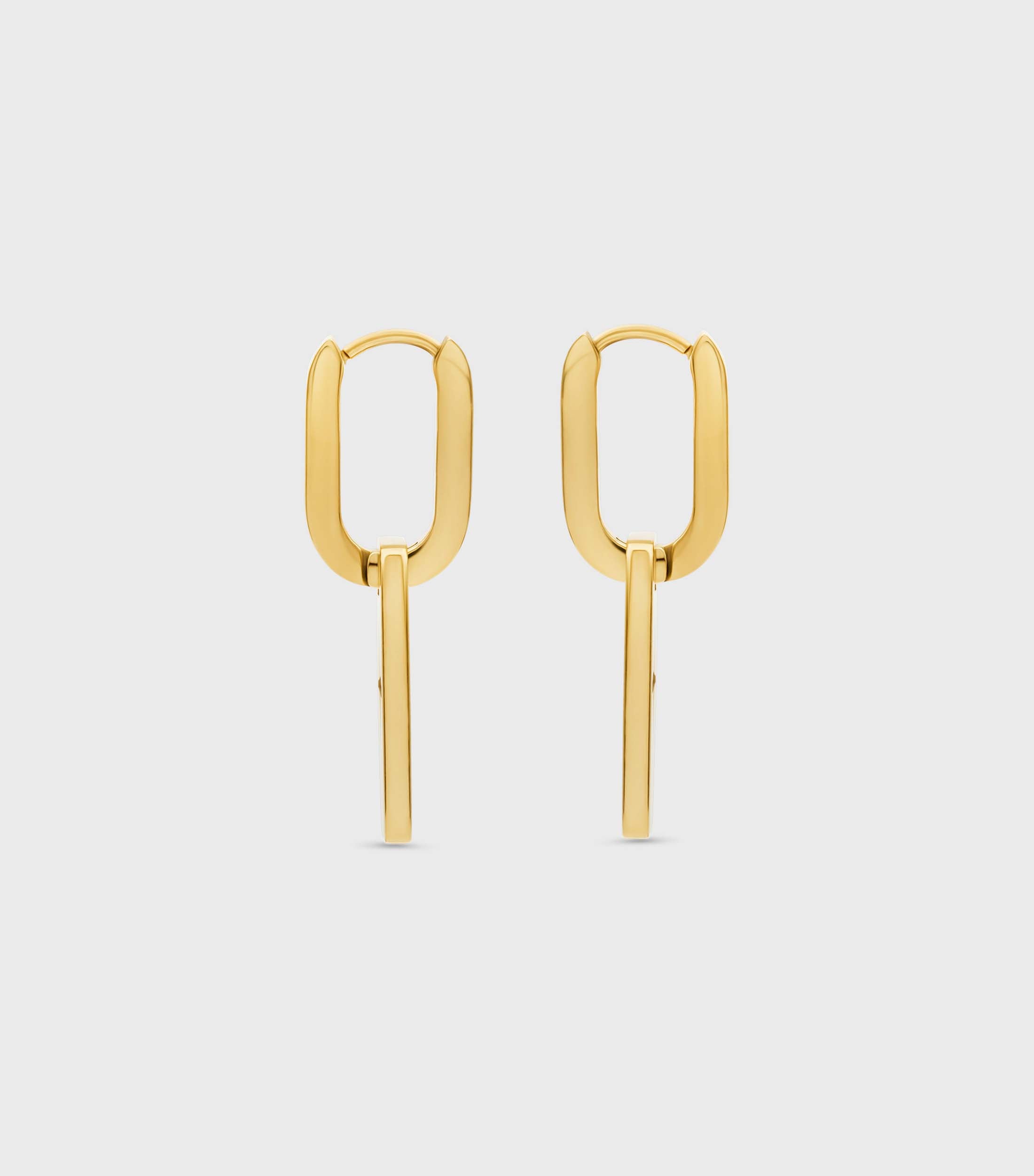 Se-Luna Link Hoop Earrings