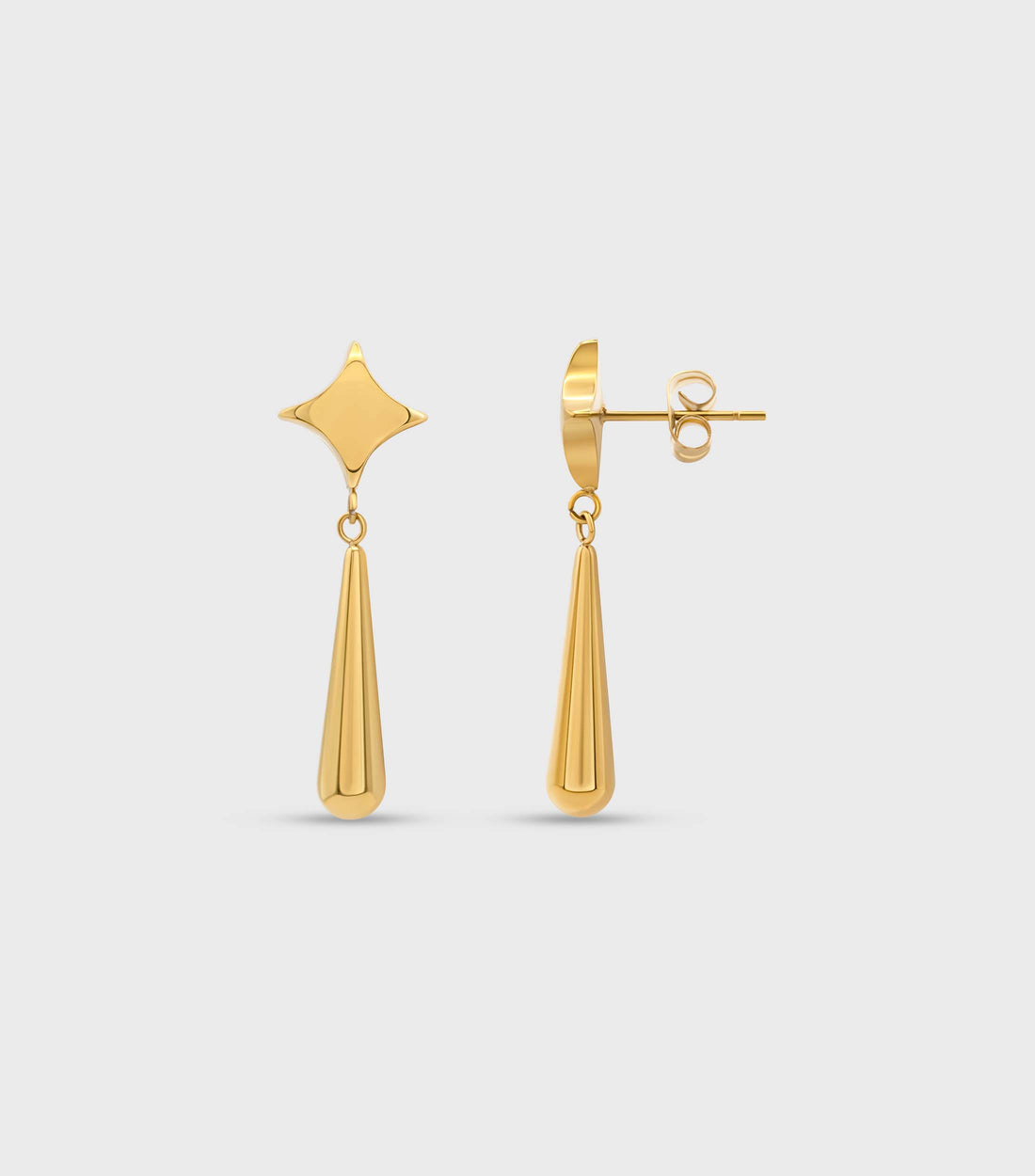 Se-Luna Large Motif Drop Studs