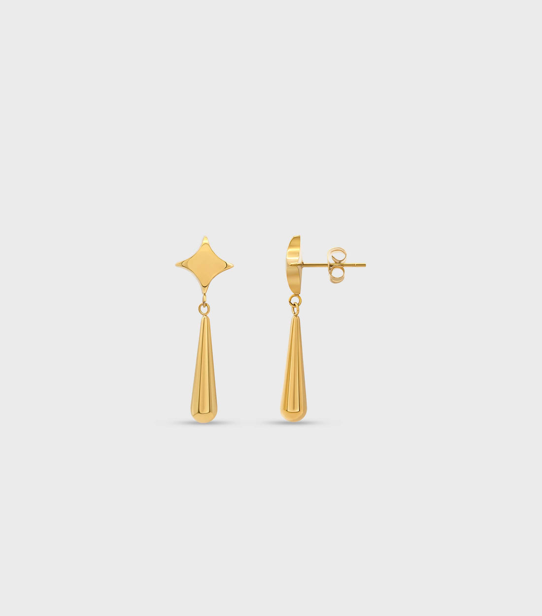 Se-Luna Petite Motif Drop Studs
