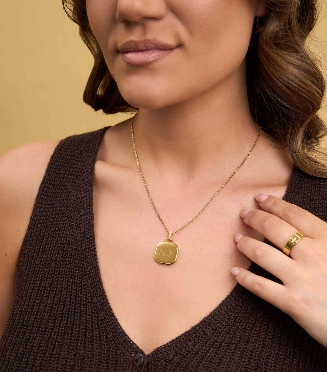 Pendant Engraving Necklace