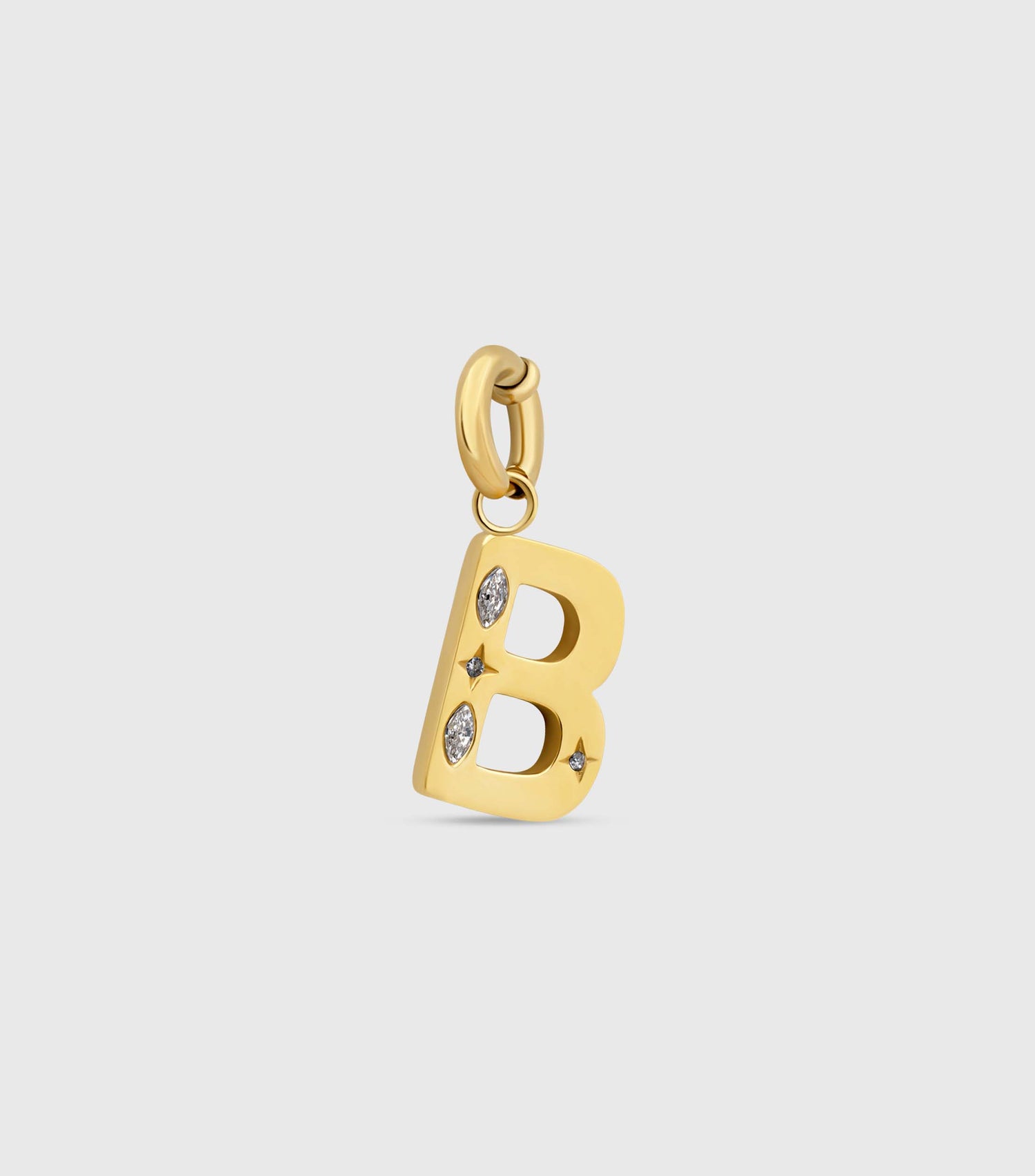 Initial Charm Pendant