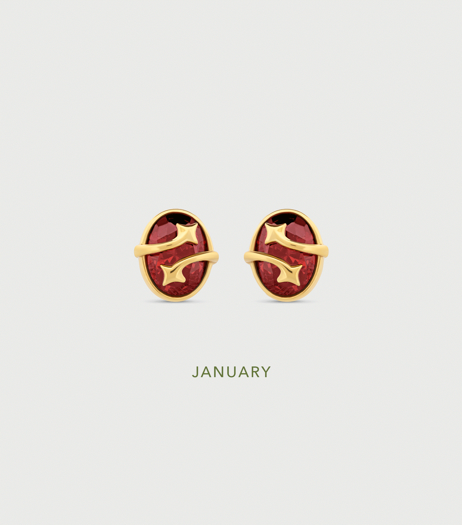 Birthstone Studs