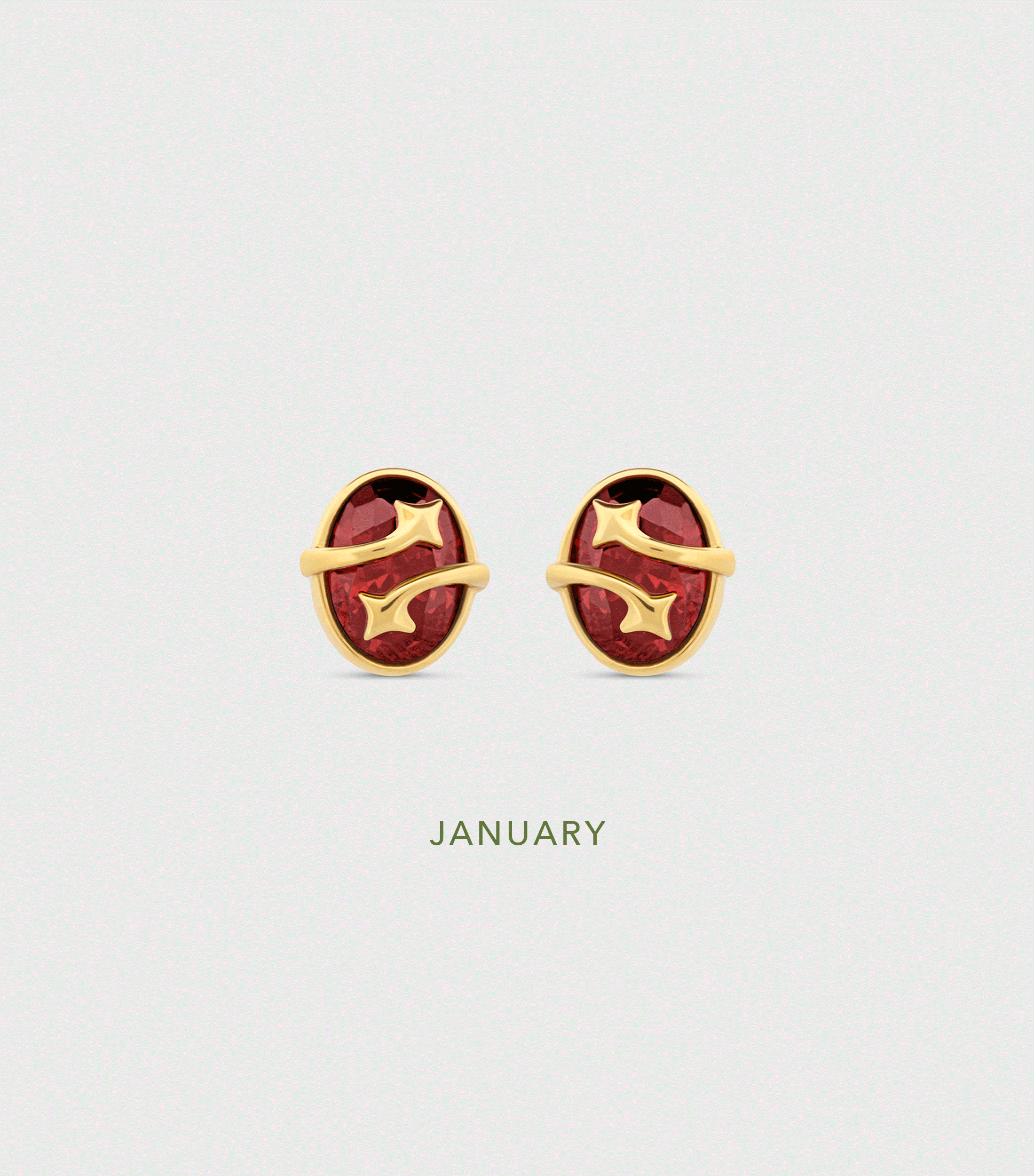 Birthstone Studs