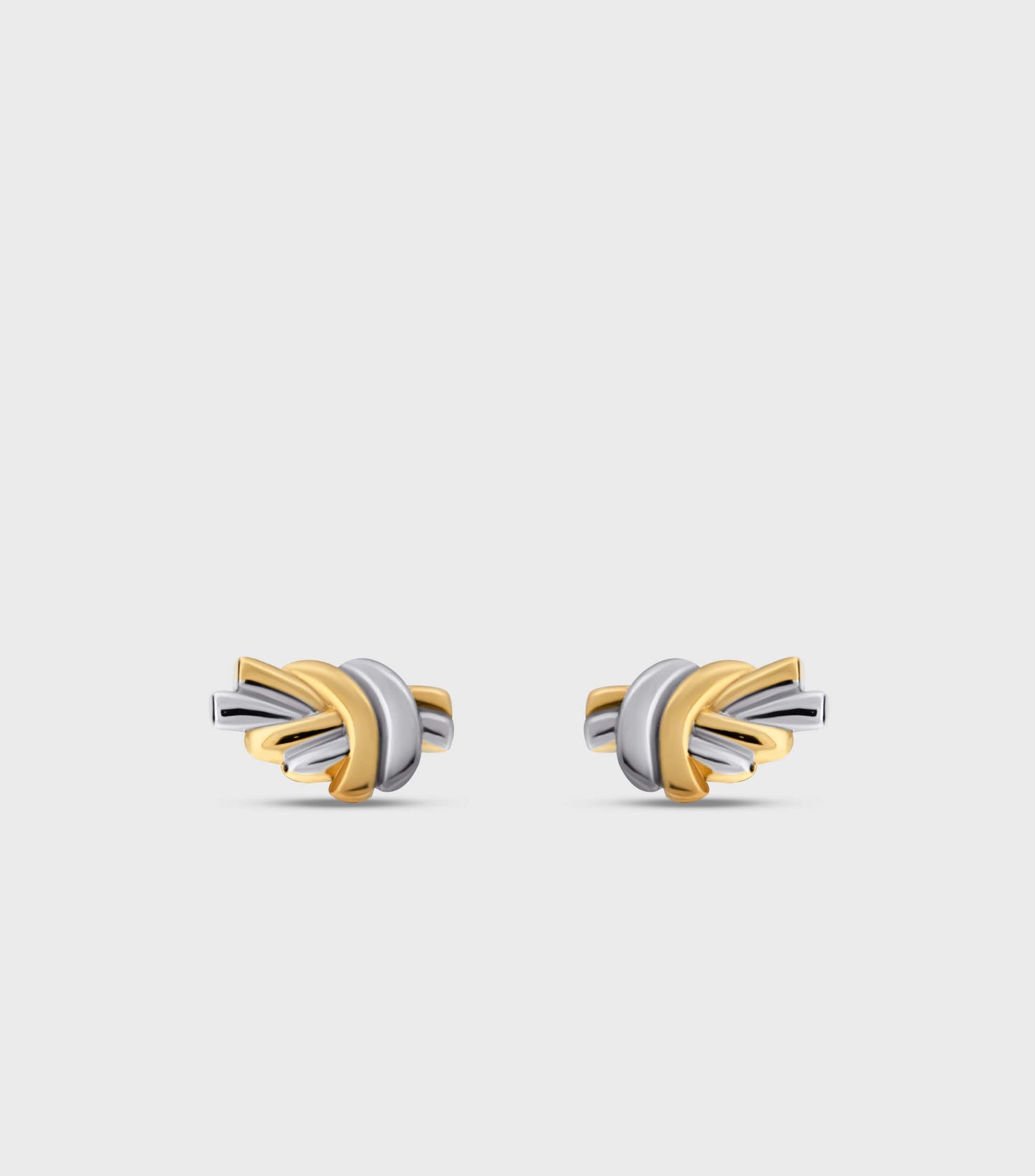 Two Tone Knotted Studs