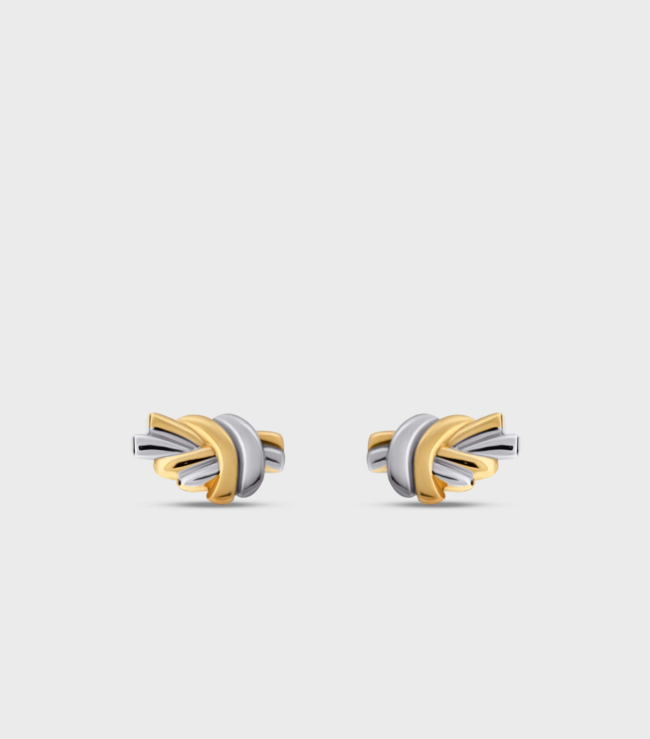 Two Tone Knotted Studs