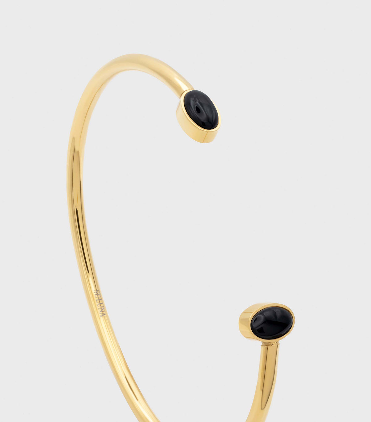 Onyx Cuff Bangle