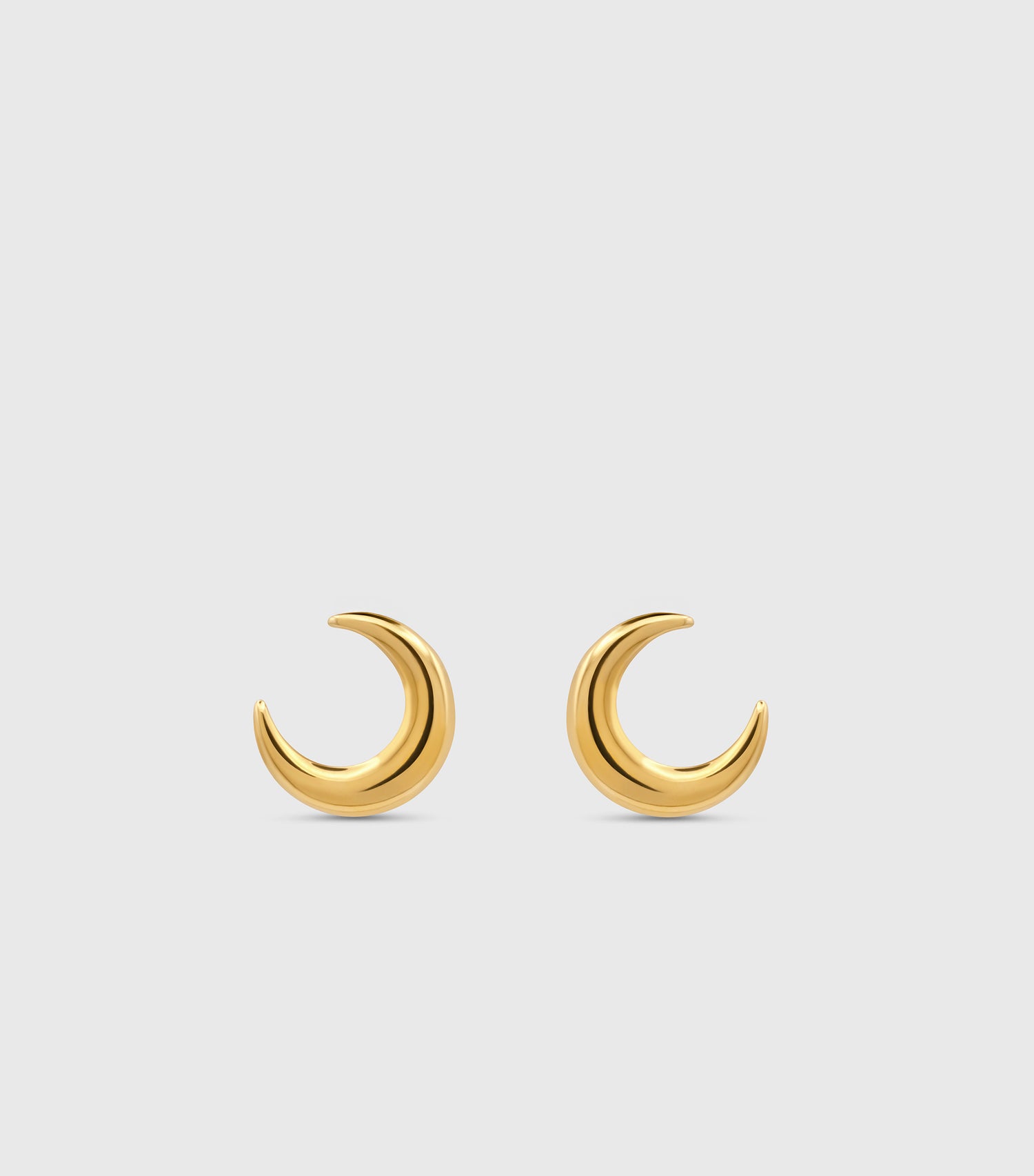 Luna Crescent Studs
