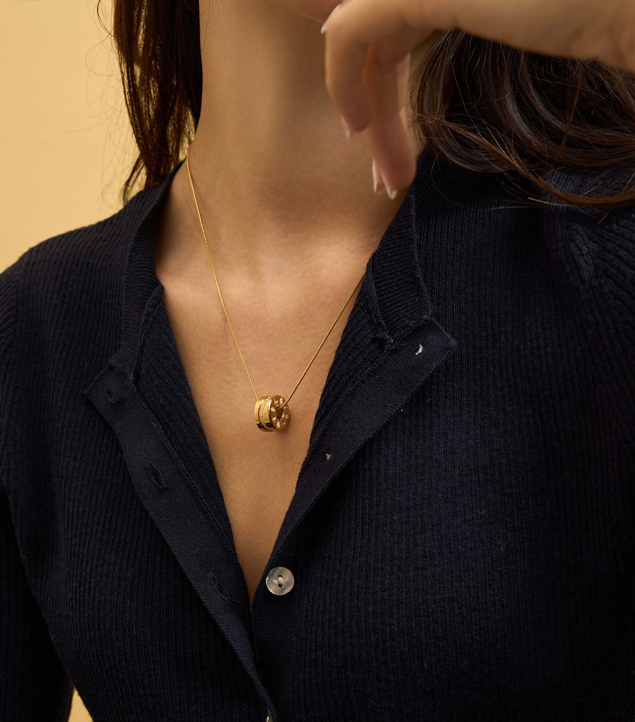 Liminal Ring Pendant Necklace