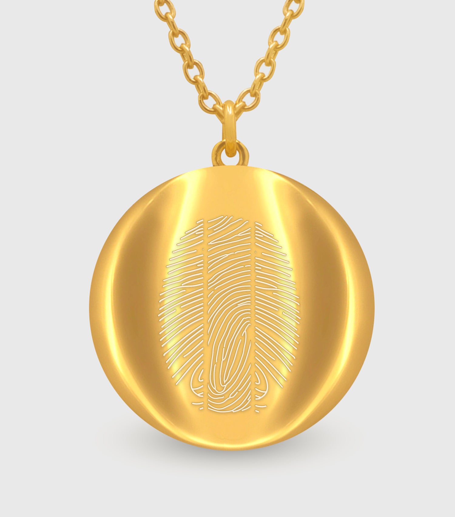 Celestial Demi-Fine Triple Imprint Necklace