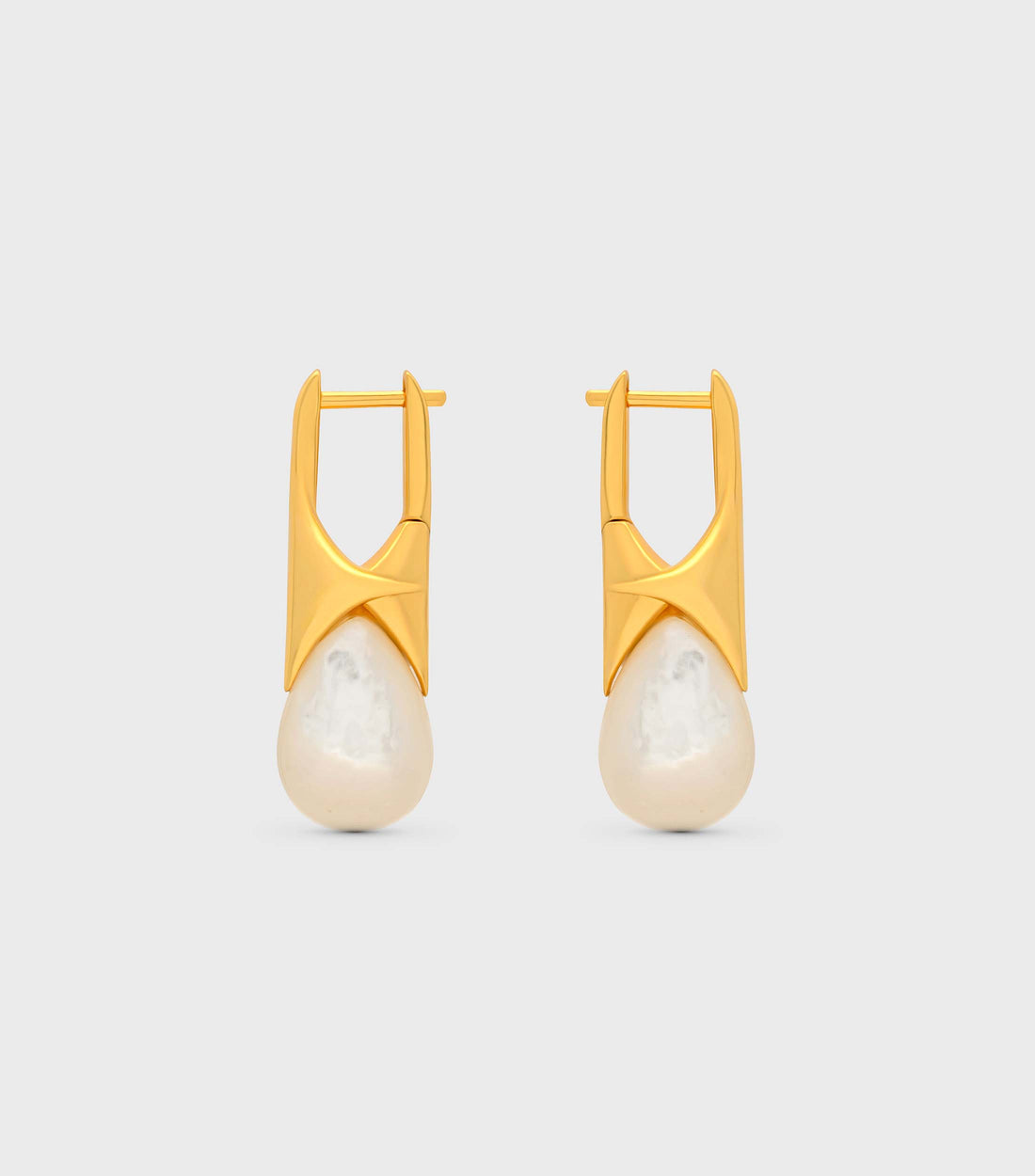 Semis Drop Pendant Earrings